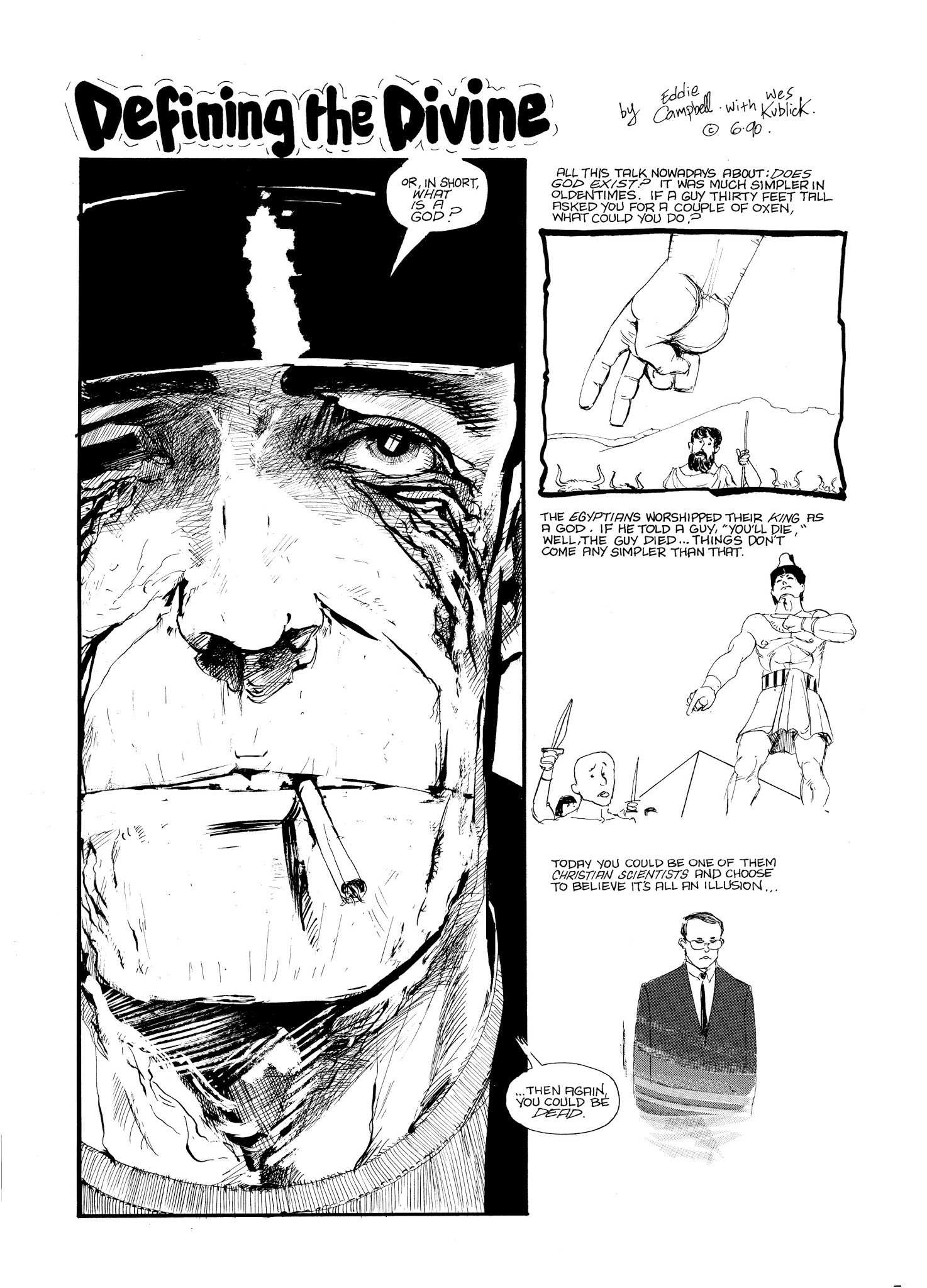 Read online Eddie Campbell's Bacchus comic -  Issue # TPB 2 - 151