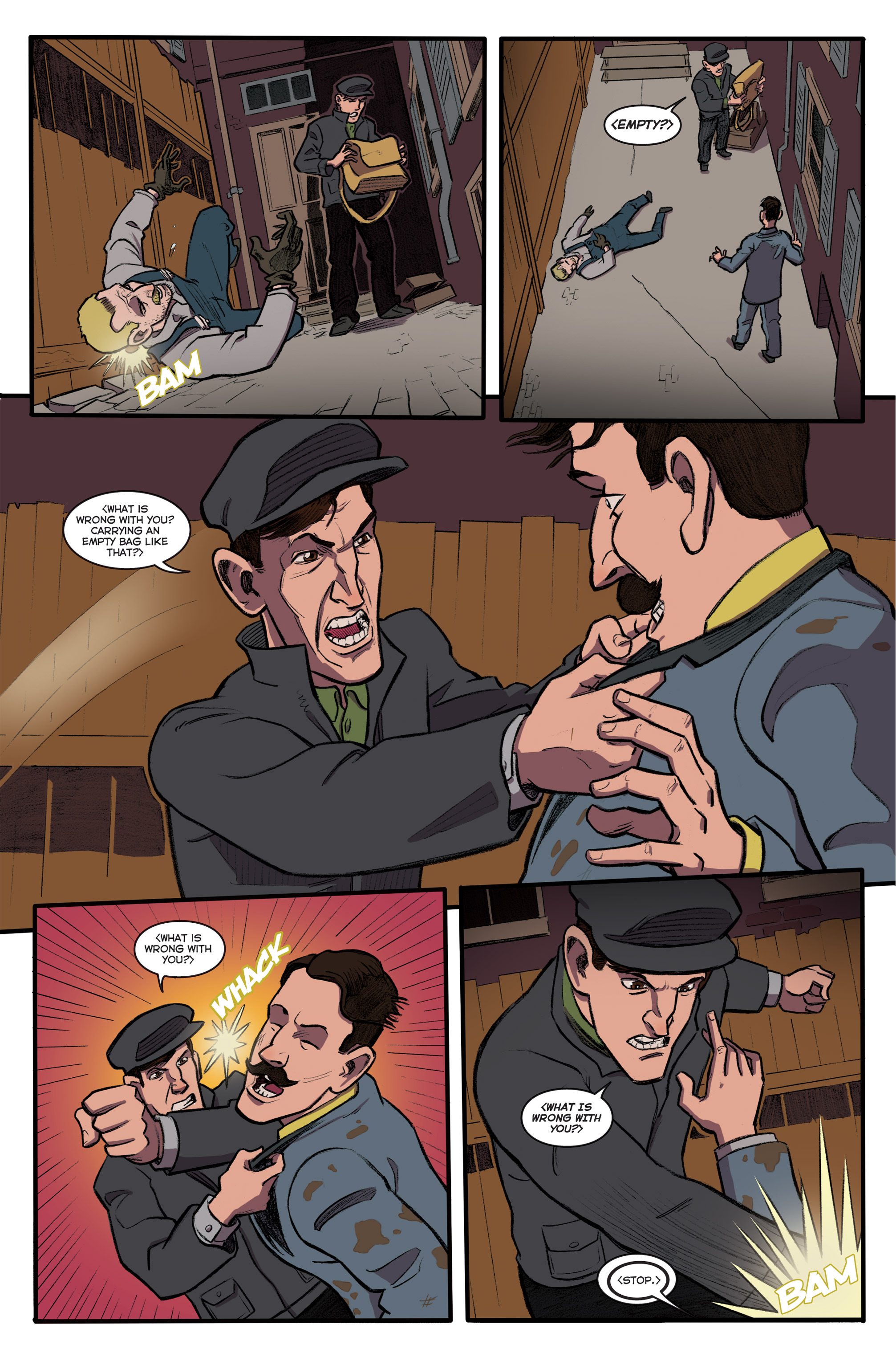 Read online Herald: Lovecraft and Tesla comic -  Issue #6 - 17