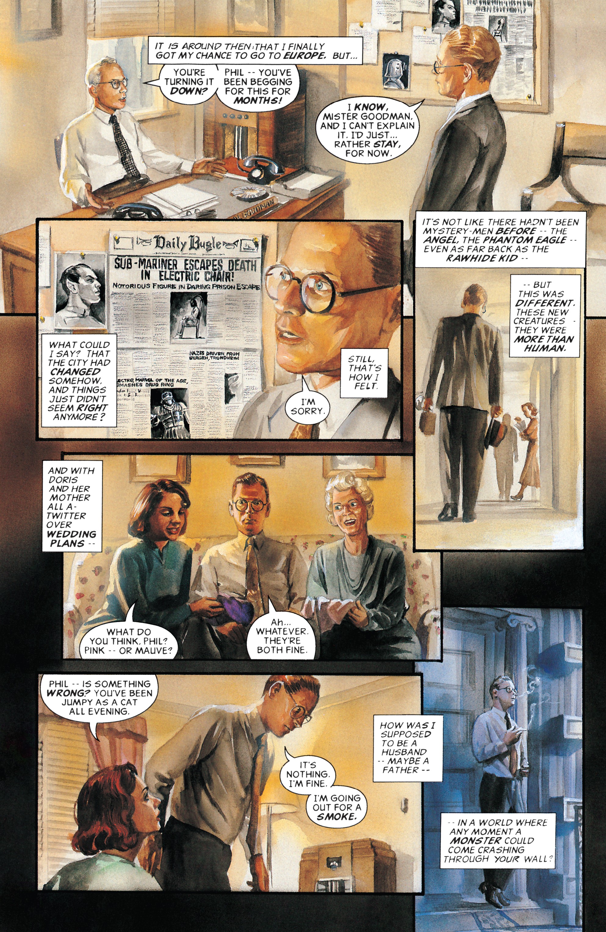 Read online Marvels Annotated comic -  Issue #1 - 28