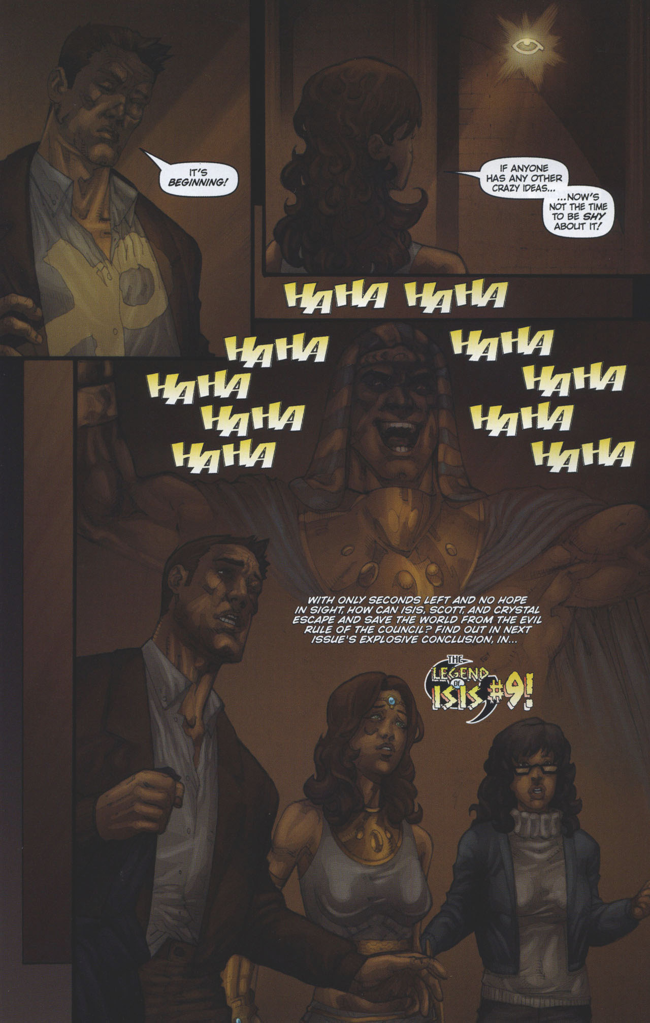 Read online The Legend of Isis comic -  Issue #8 - 24