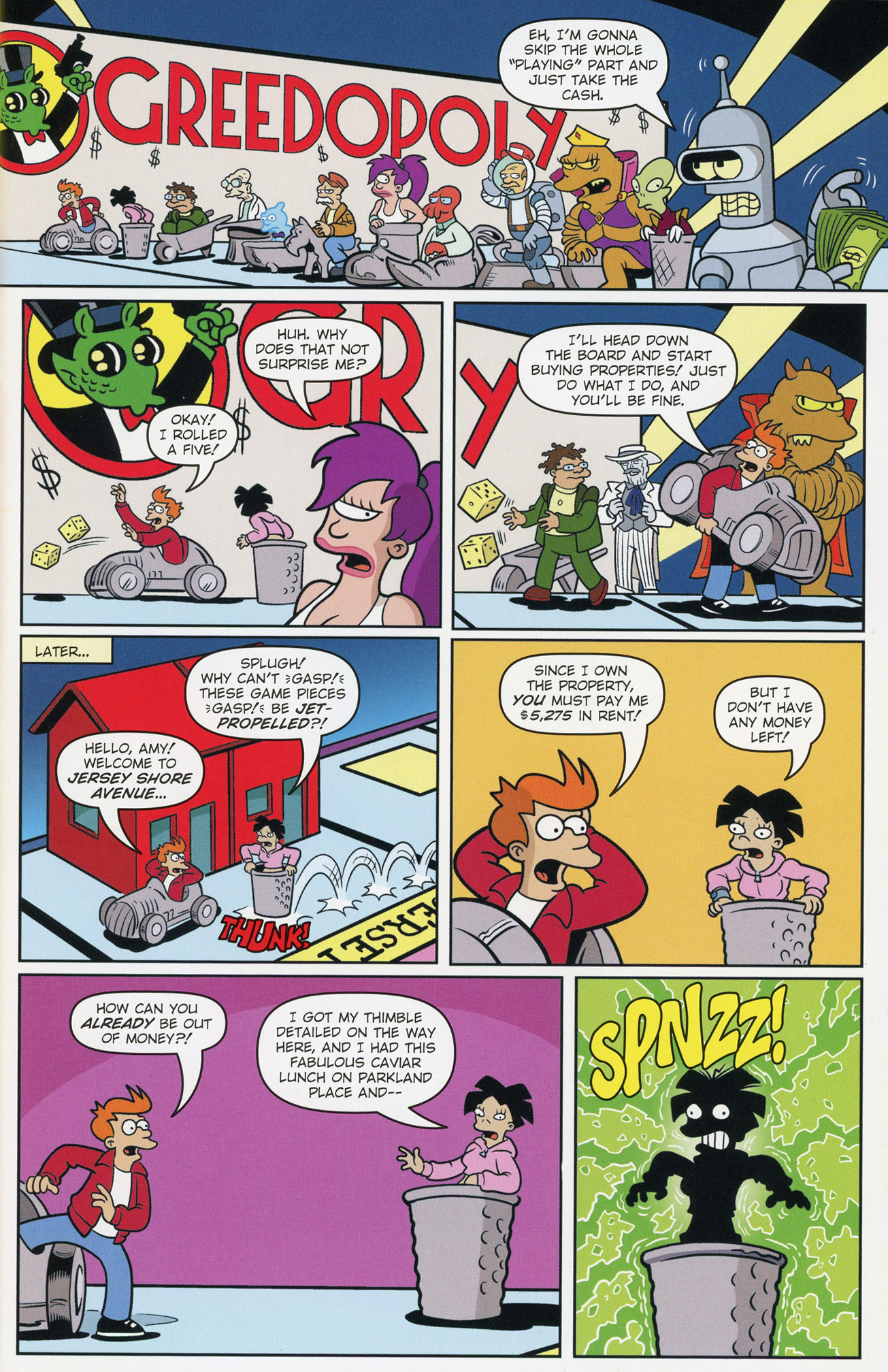 Read online Futurama Comics comic -  Issue #66 - 12