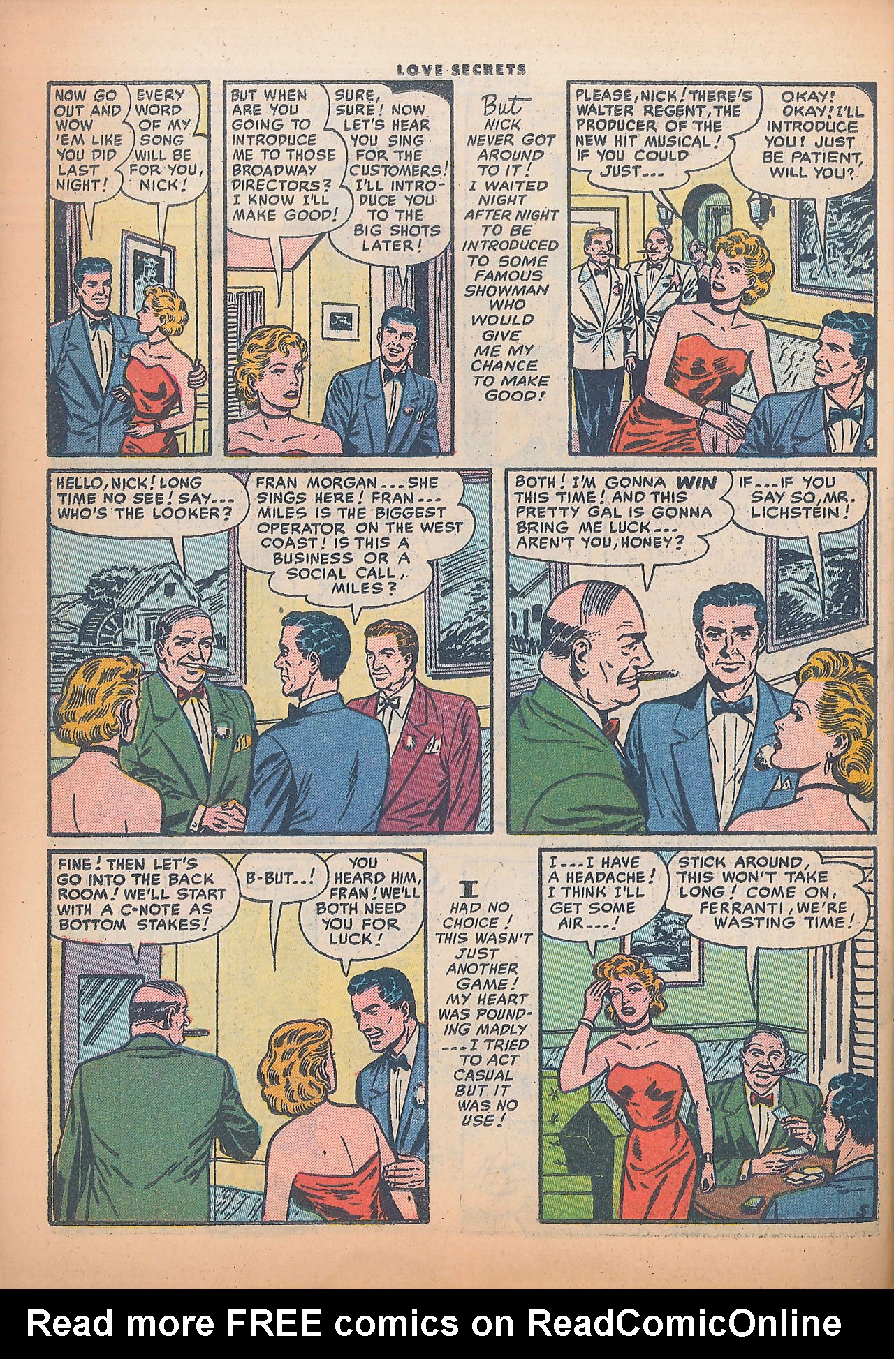 Read online Love Secrets (1953) comic -  Issue #49 - 22