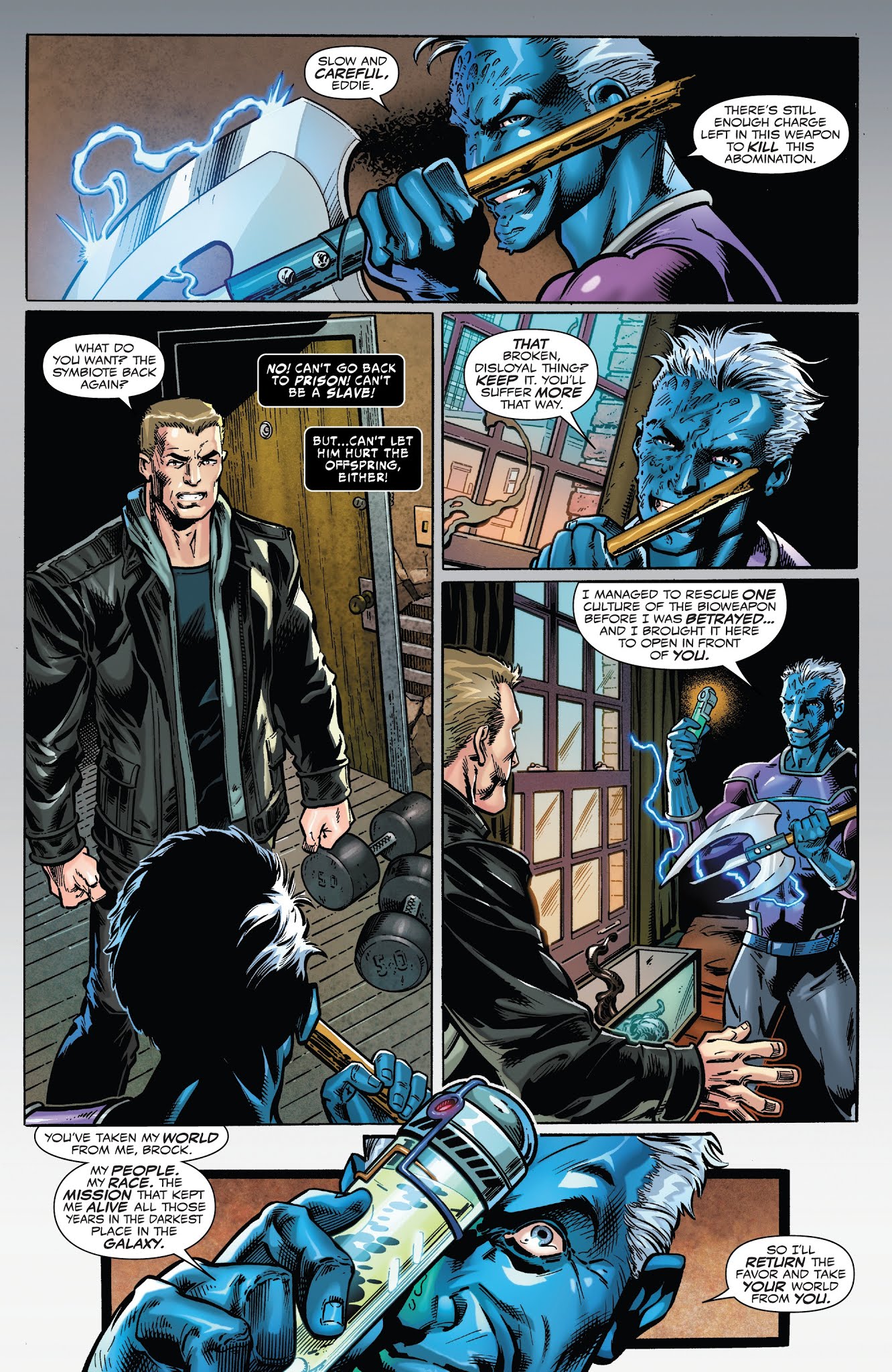 Read online Venom: First Host comic -  Issue #5 - 14