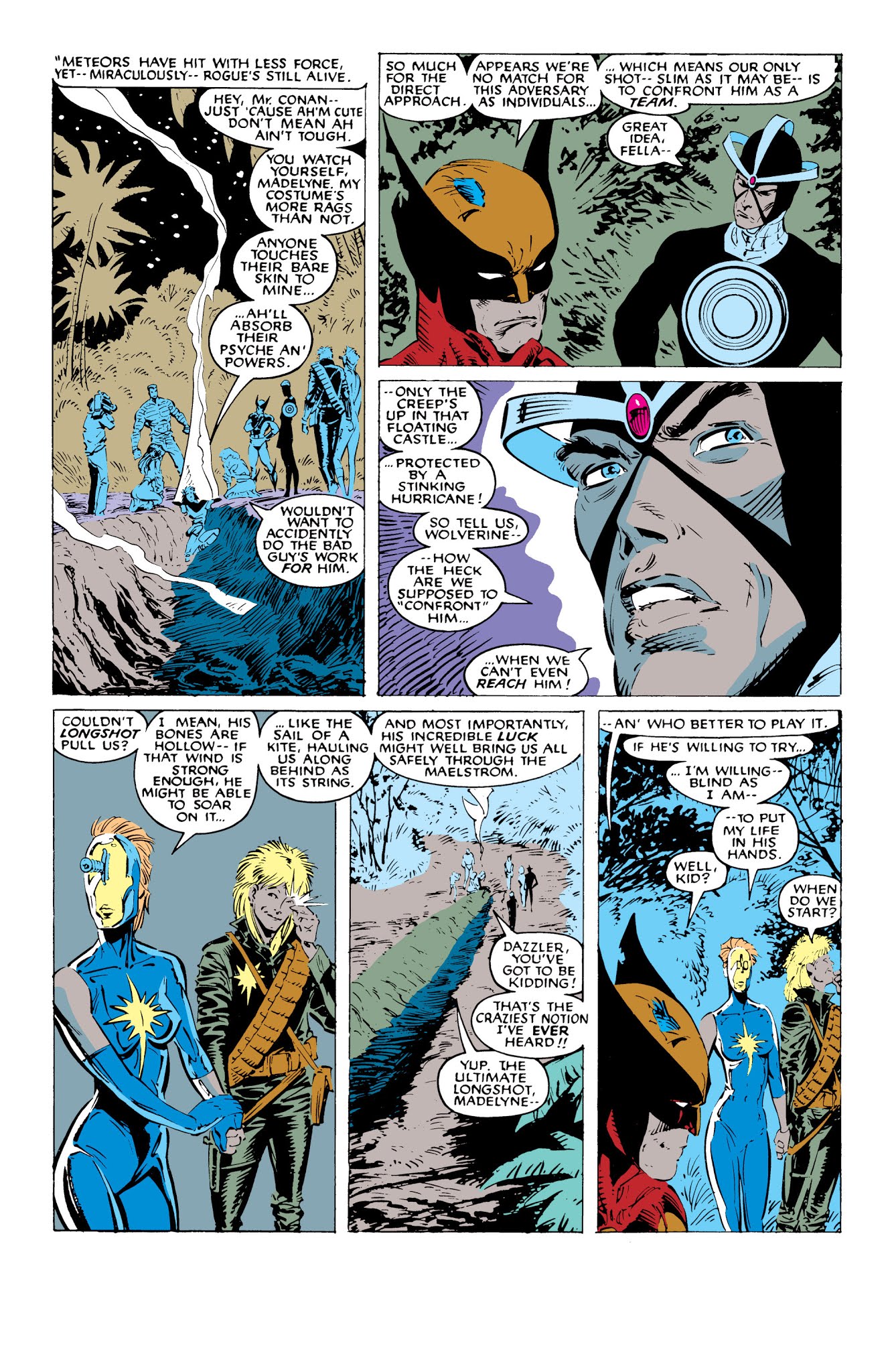 Read online X-Men: Fall of the Mutants comic -  Issue # TPB 1 (Part 3) - 17