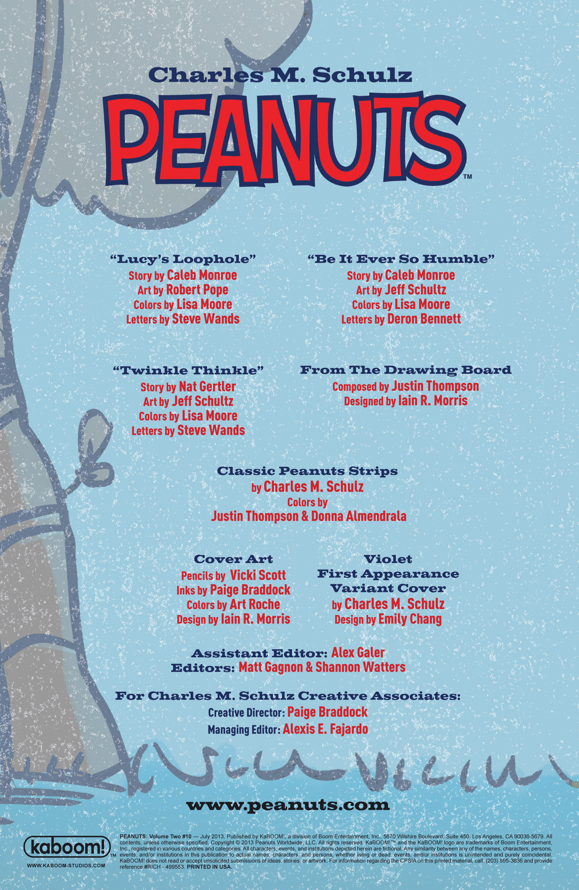 Read online Peanuts (2012) comic -  Issue #10 - 2