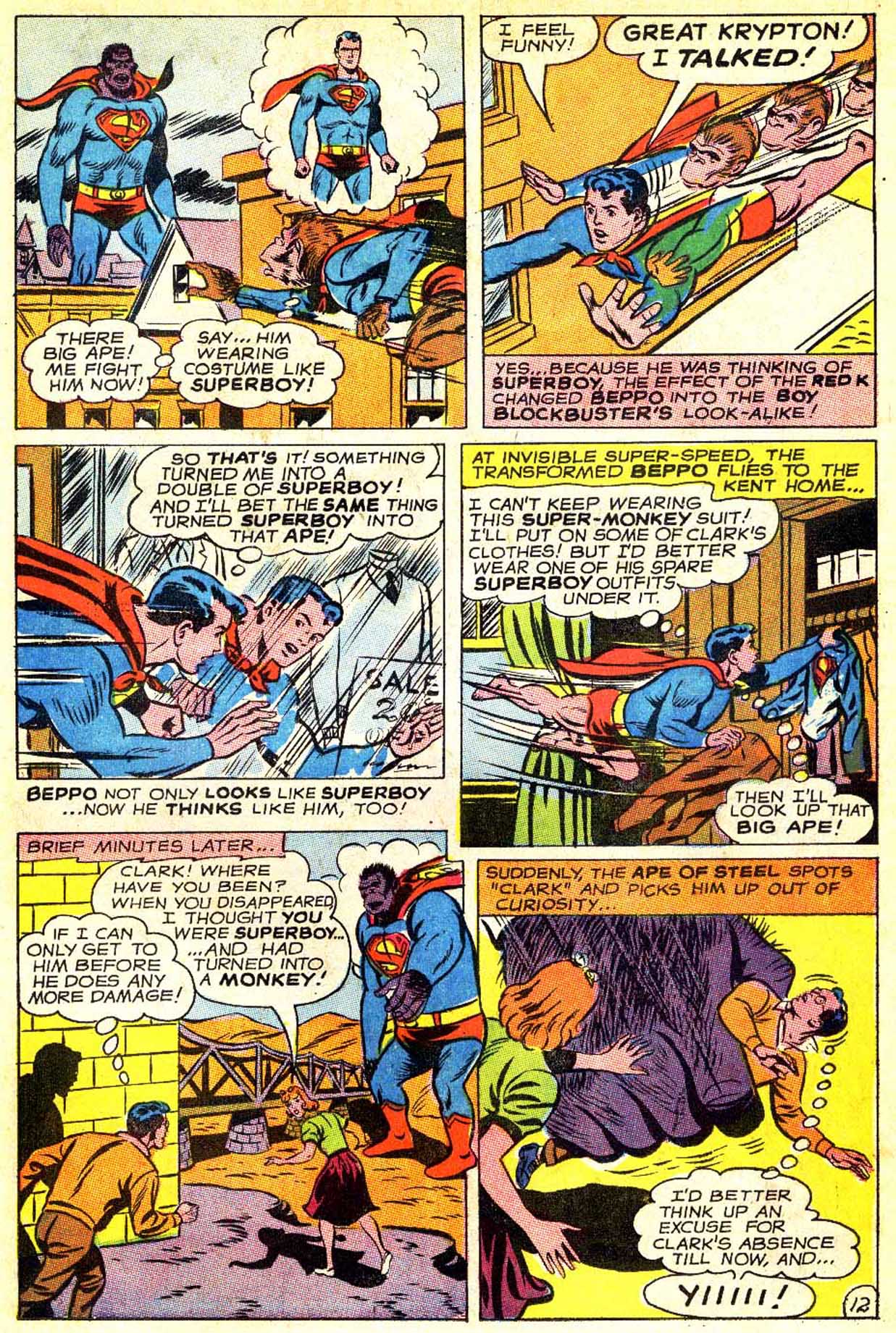 Read online Superboy (1949) comic -  Issue #142 - 12