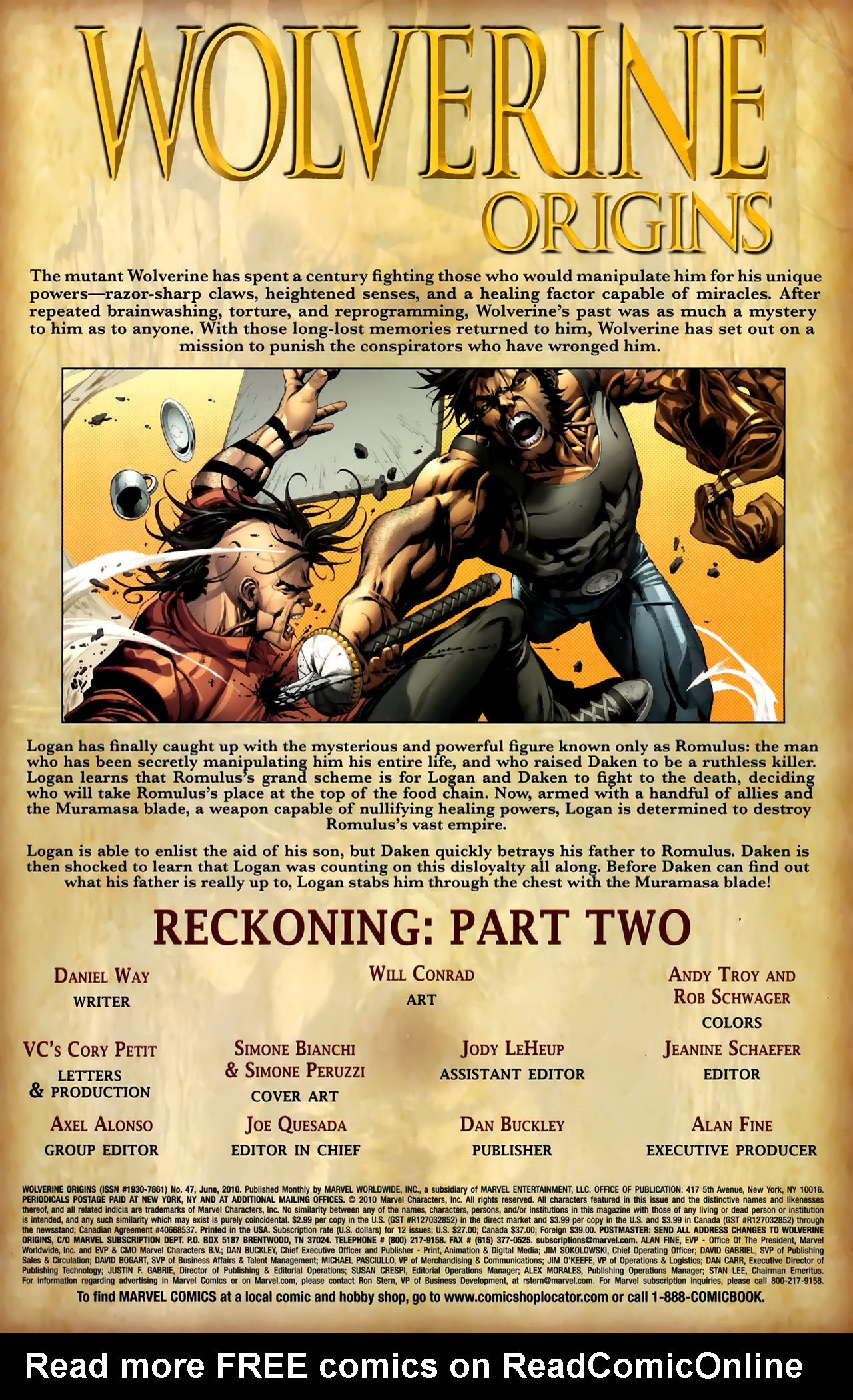 Read online Wolverine: Origins comic -  Issue #47 - 2