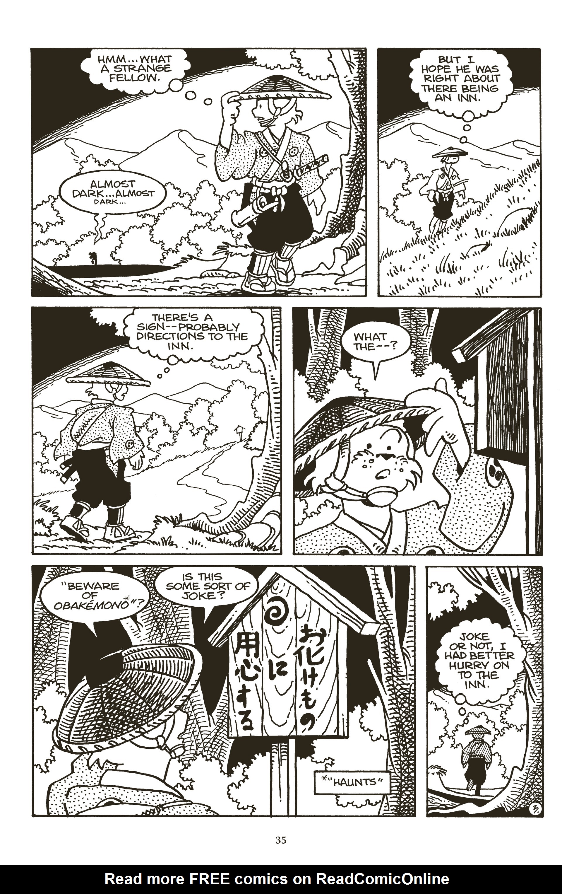 Read online The Usagi Yojimbo Saga (2021) comic -  Issue # TPB 3 (Part 1) - 34