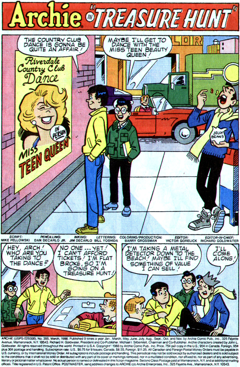 Read online Archie (1960) comic -  Issue #355 - 3