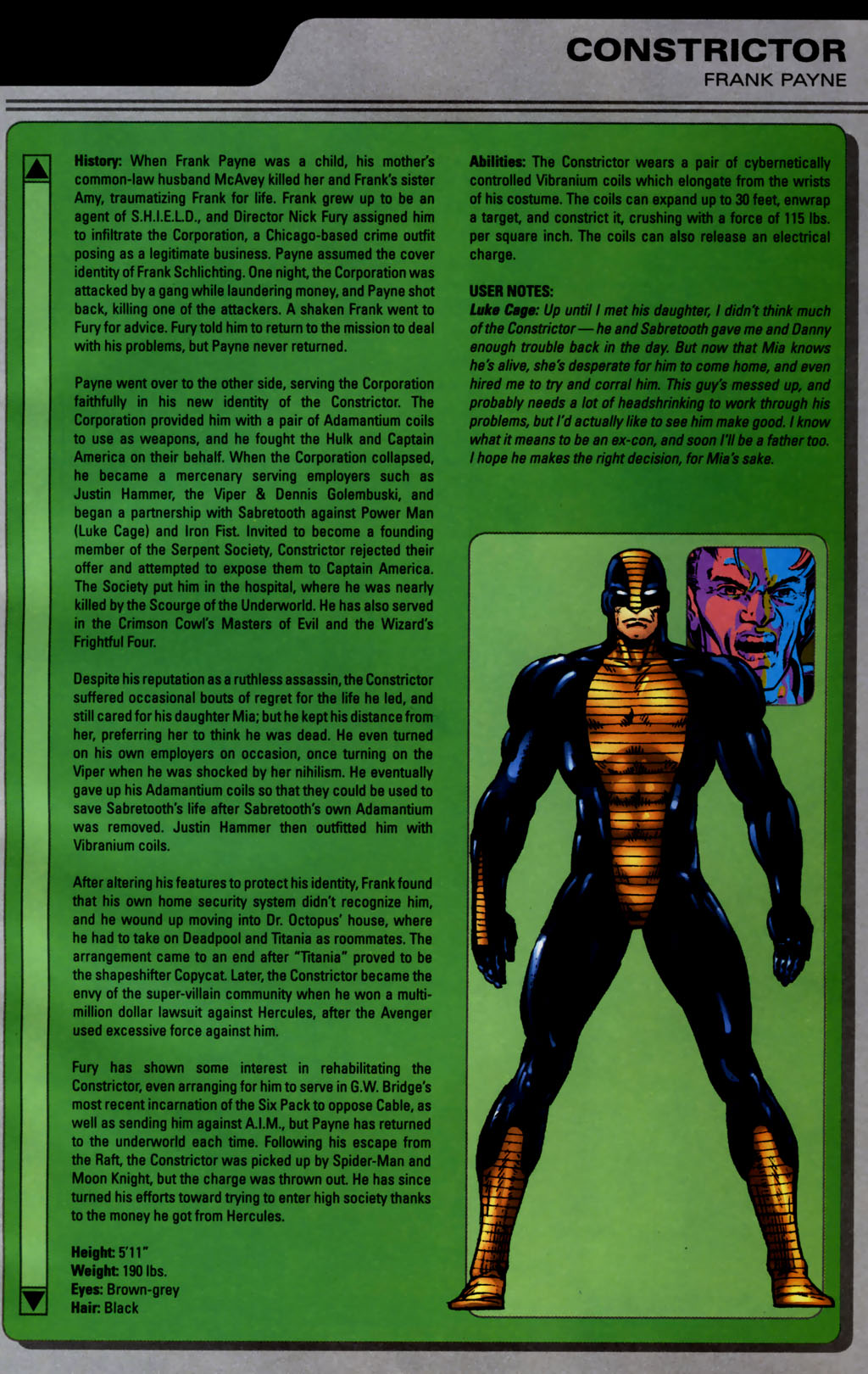 Read online The New Avengers: Most Wanted Files comic -  Issue # Full - 11