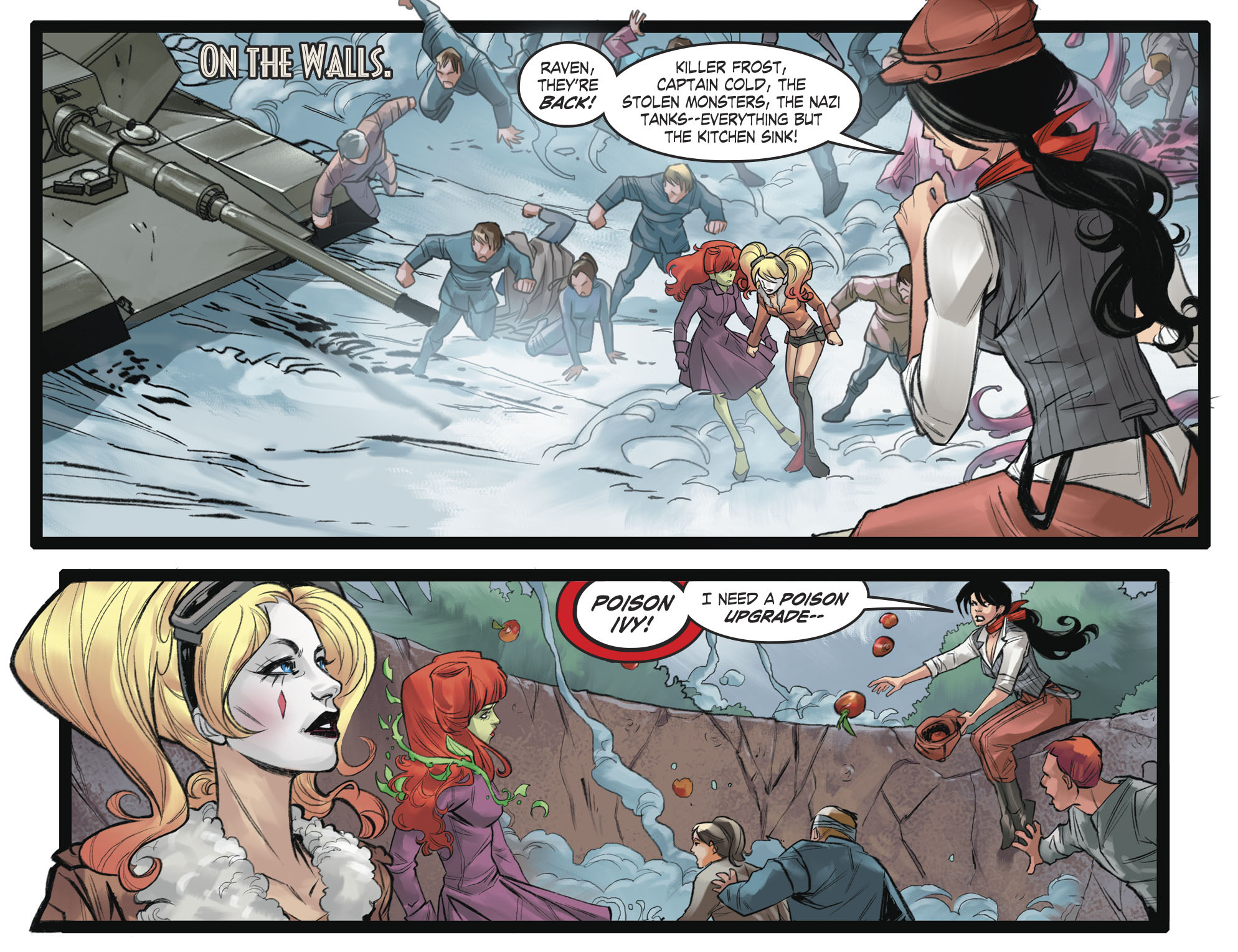 Read online DC Comics: Bombshells comic -  Issue #93 - 10