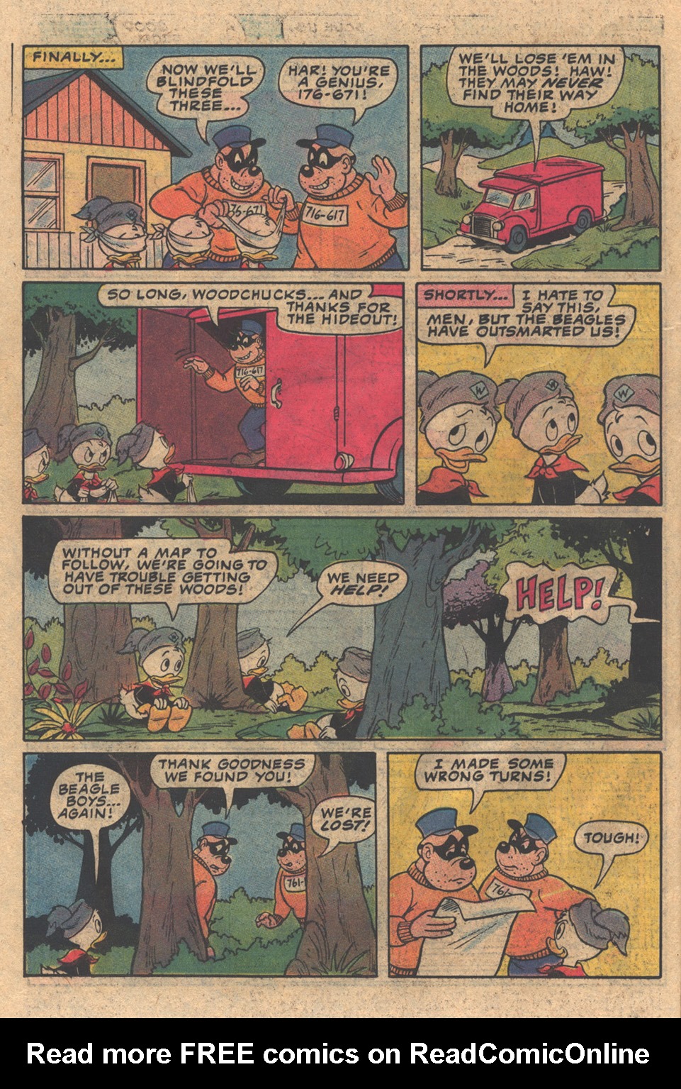 Read online Huey, Dewey, and Louie Junior Woodchucks comic -  Issue #78 - 14