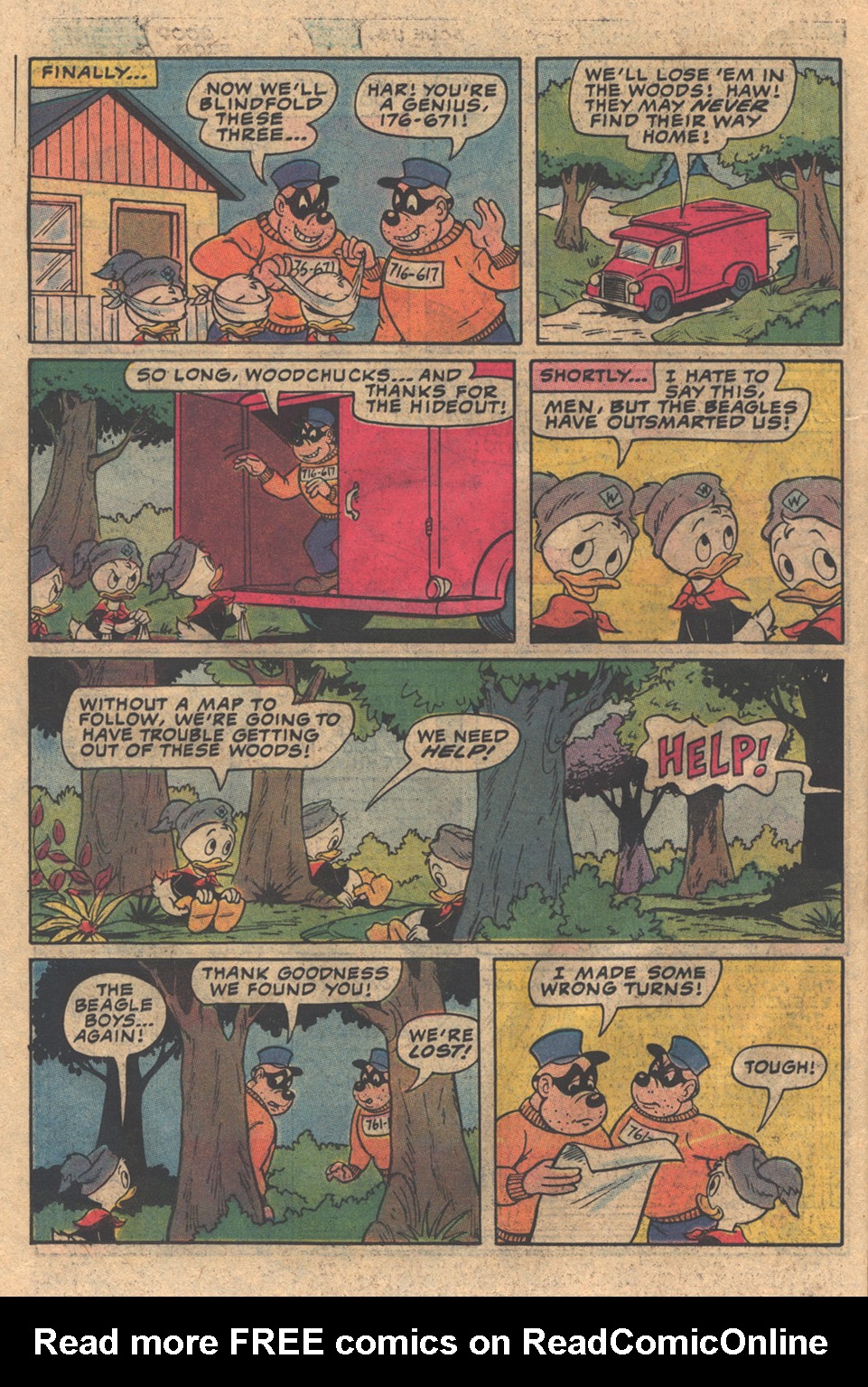 Read online Huey, Dewey, and Louie Junior Woodchucks comic -  Issue #78 - 14