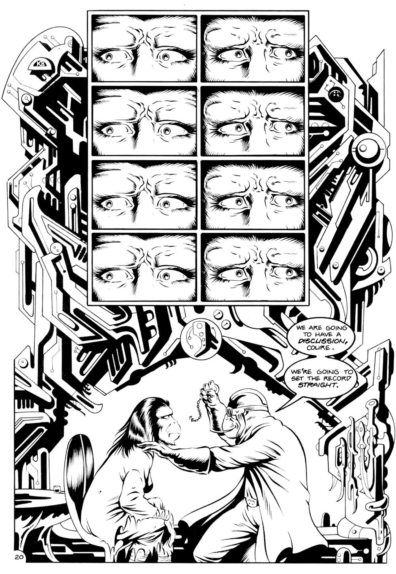 Read online Planet of the Apes (1990) comic -  Issue #10 - 26