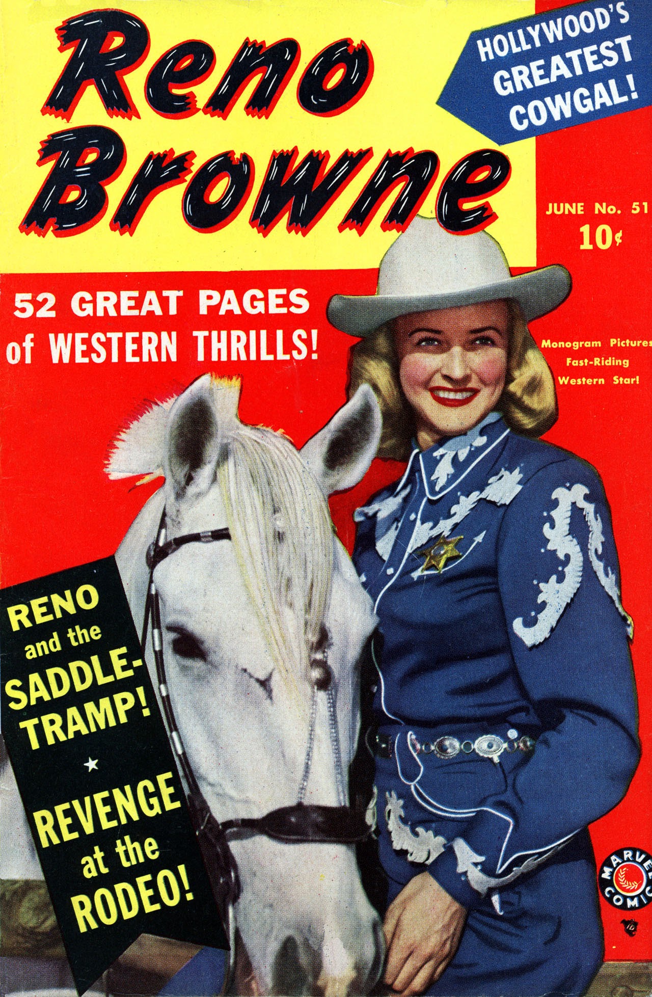 Read online Reno Browne, Hollywood's Greatest Cowgirl comic -  Issue #51 - 1