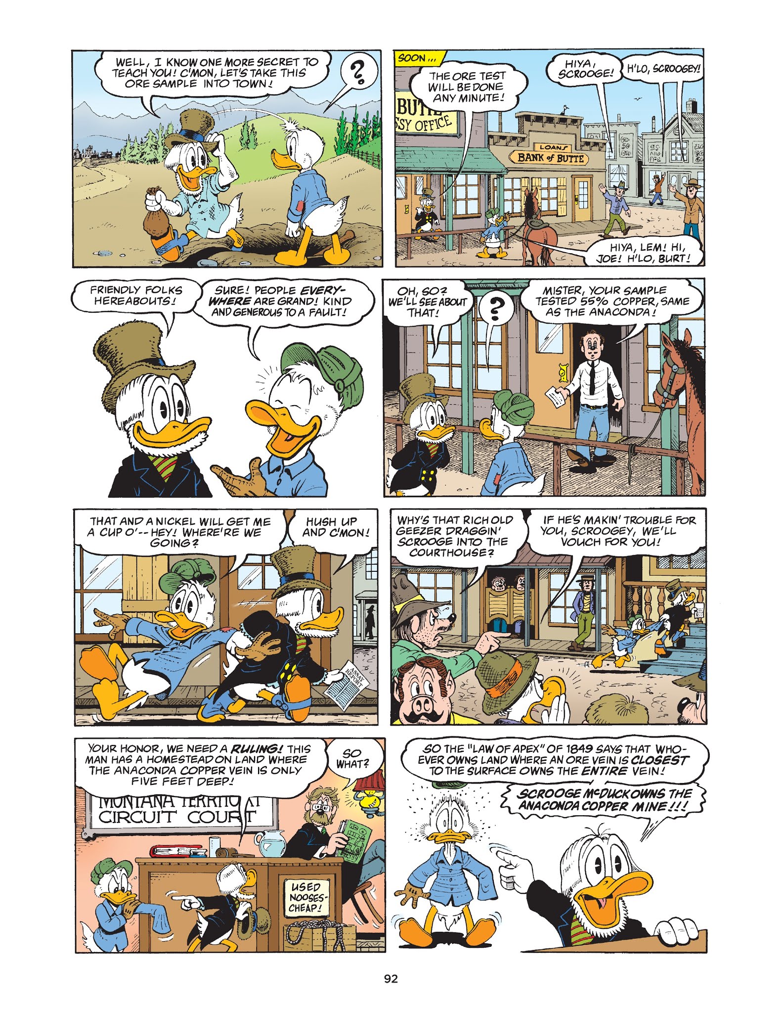 Read online Walt Disney Uncle Scrooge and Donald Duck: The Don Rosa Library comic -  Issue # TPB 4 (Part 1) - 93