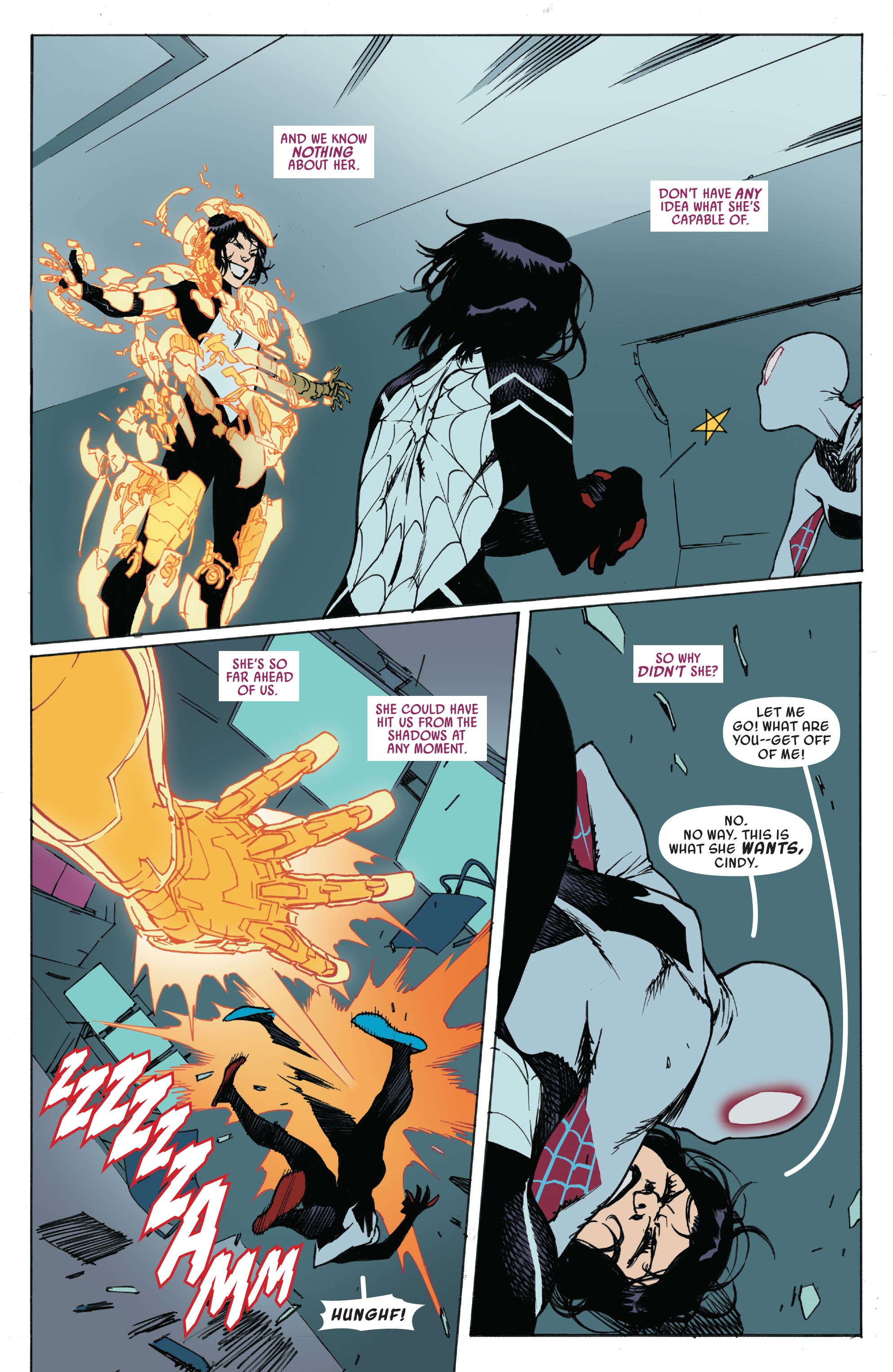 Read online Silk: Out of the Spider-Verse comic -  Issue # TPB 2 (Part 3) - 23