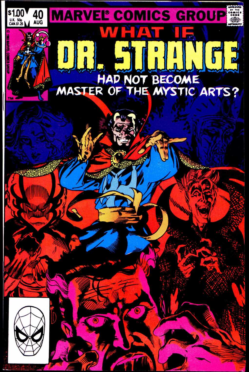 Read online What If? (1977) comic -  Issue #40 - Dr Strange had not become master of The mystic arts - 1