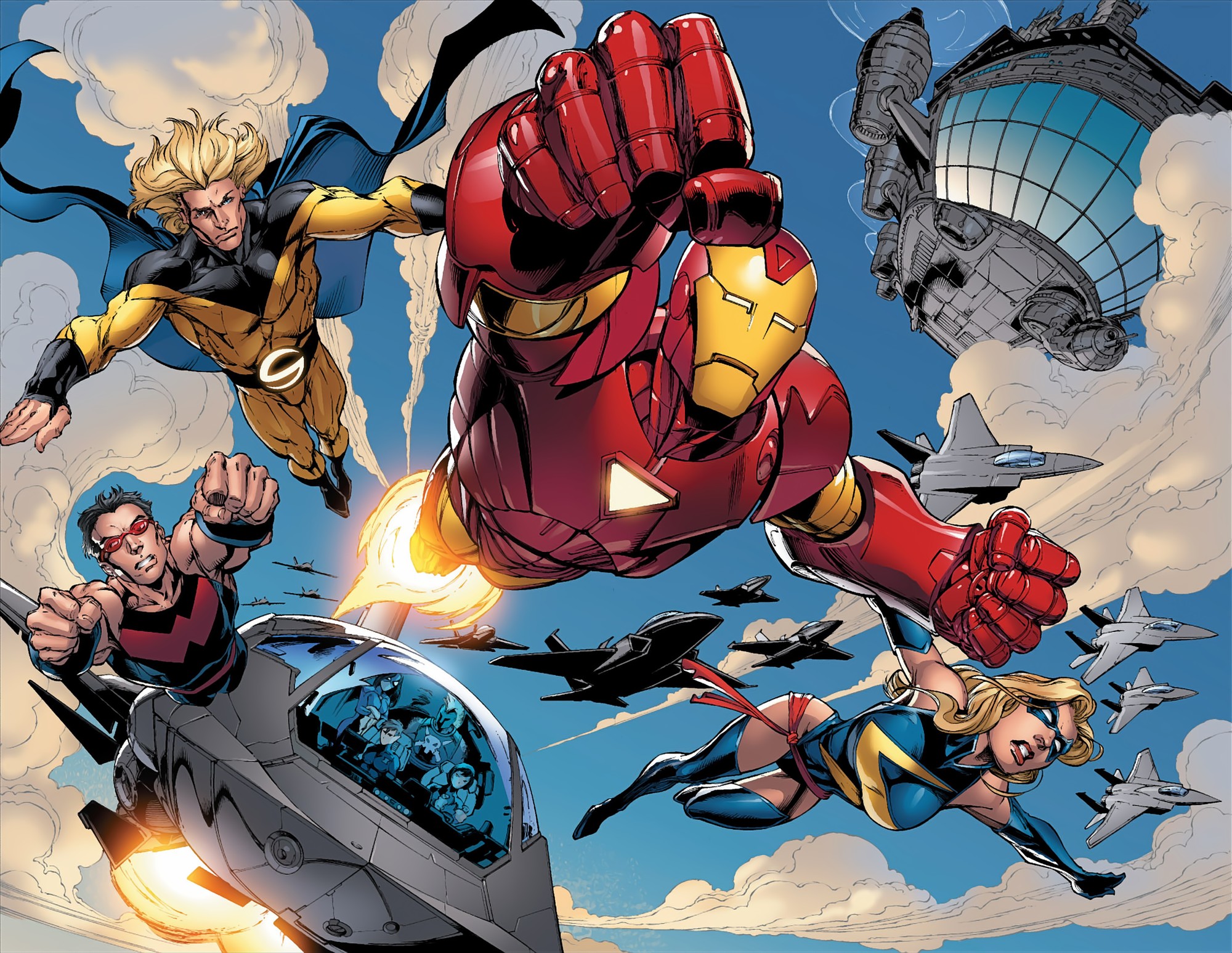 Read online The Mighty Avengers comic -  Issue #8 - 22