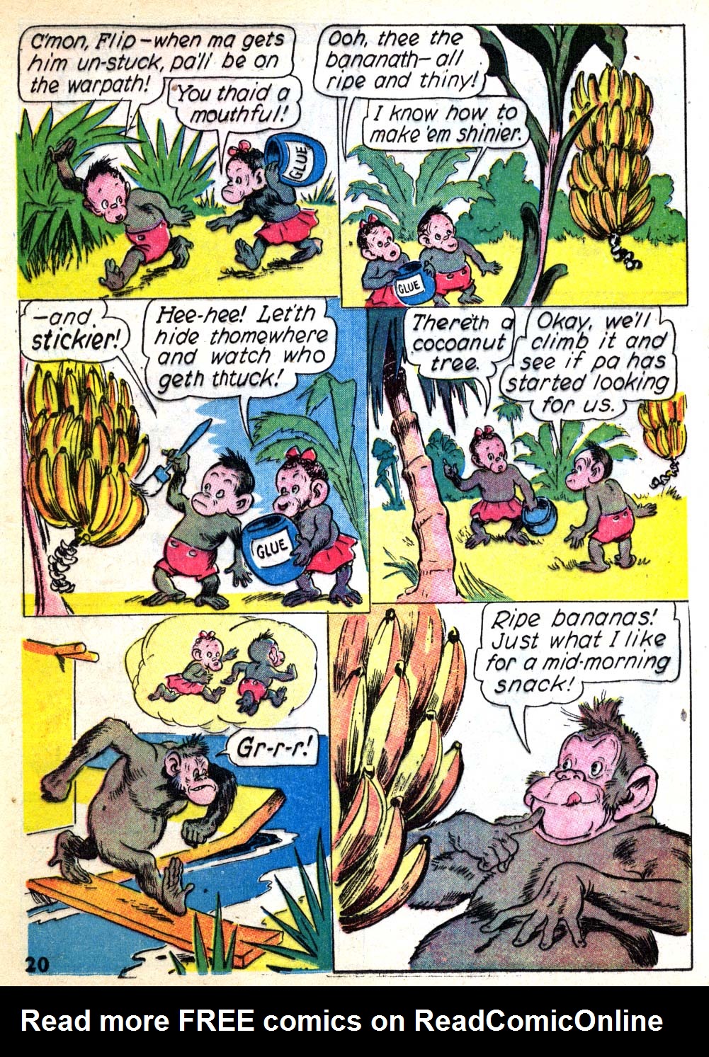 Read online Our Gang Comics comic -  Issue #6 - 22