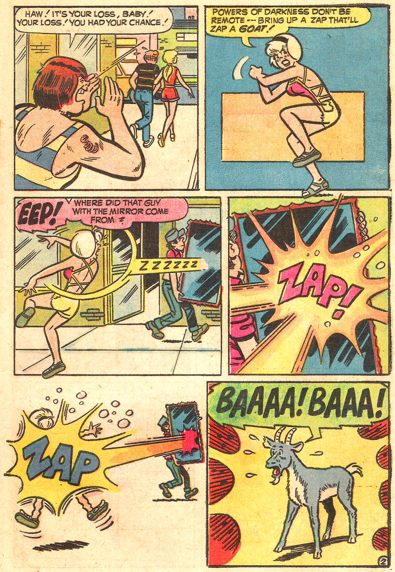Read online Sabrina The Teenage Witch (1971) comic -  Issue #22 - 21