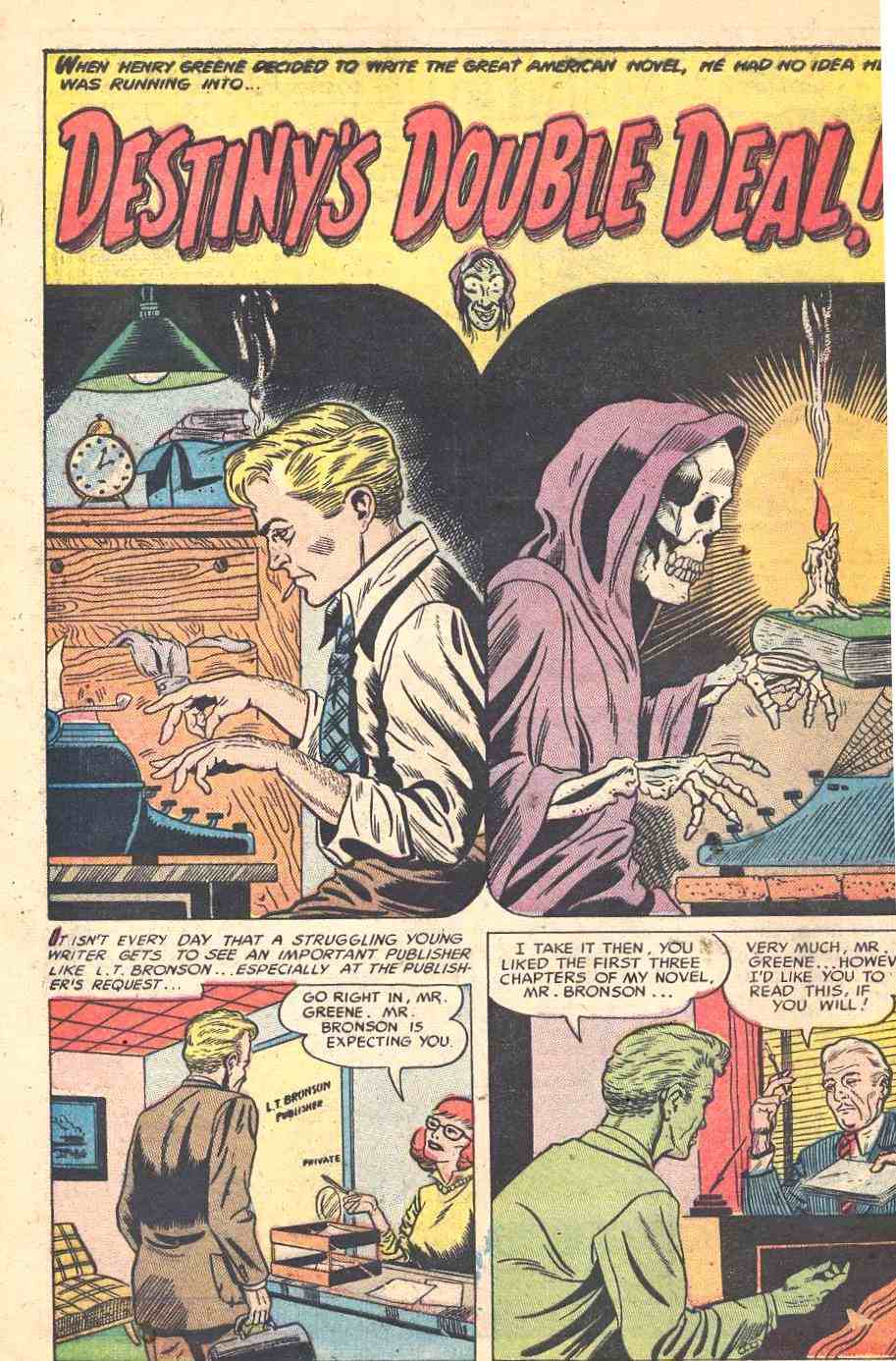 Read online Weird Mysteries (1952) comic -  Issue #9 - 28