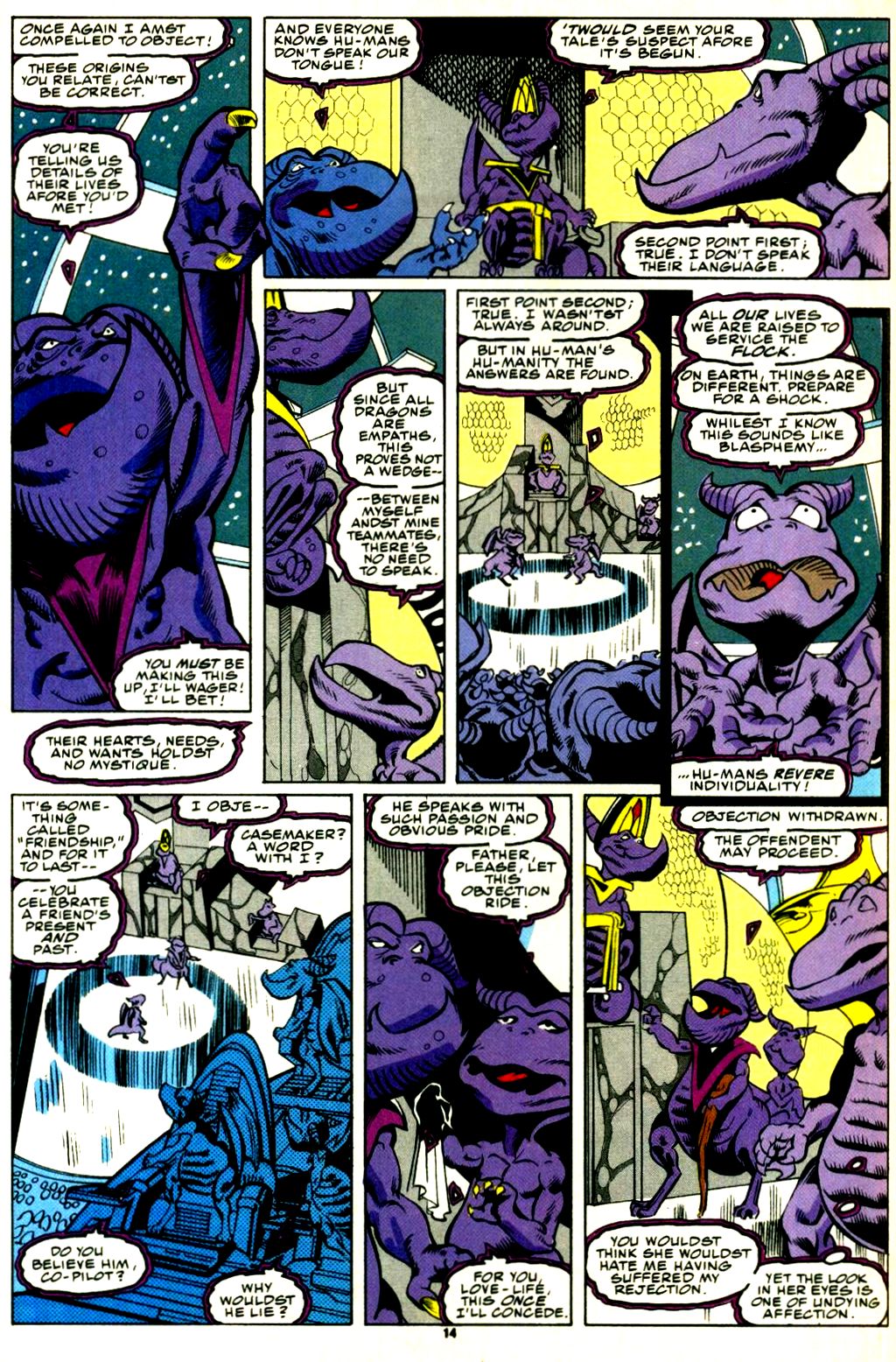 Read online Excalibur (1988) comic -  Issue #40 - 11