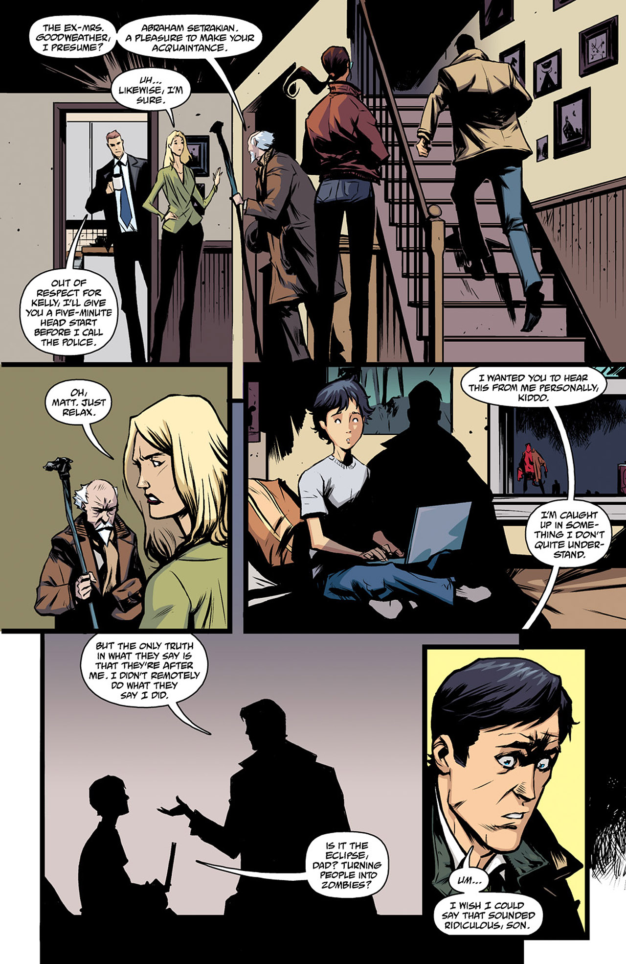 Read online The Strain comic -  Issue #8 - 16