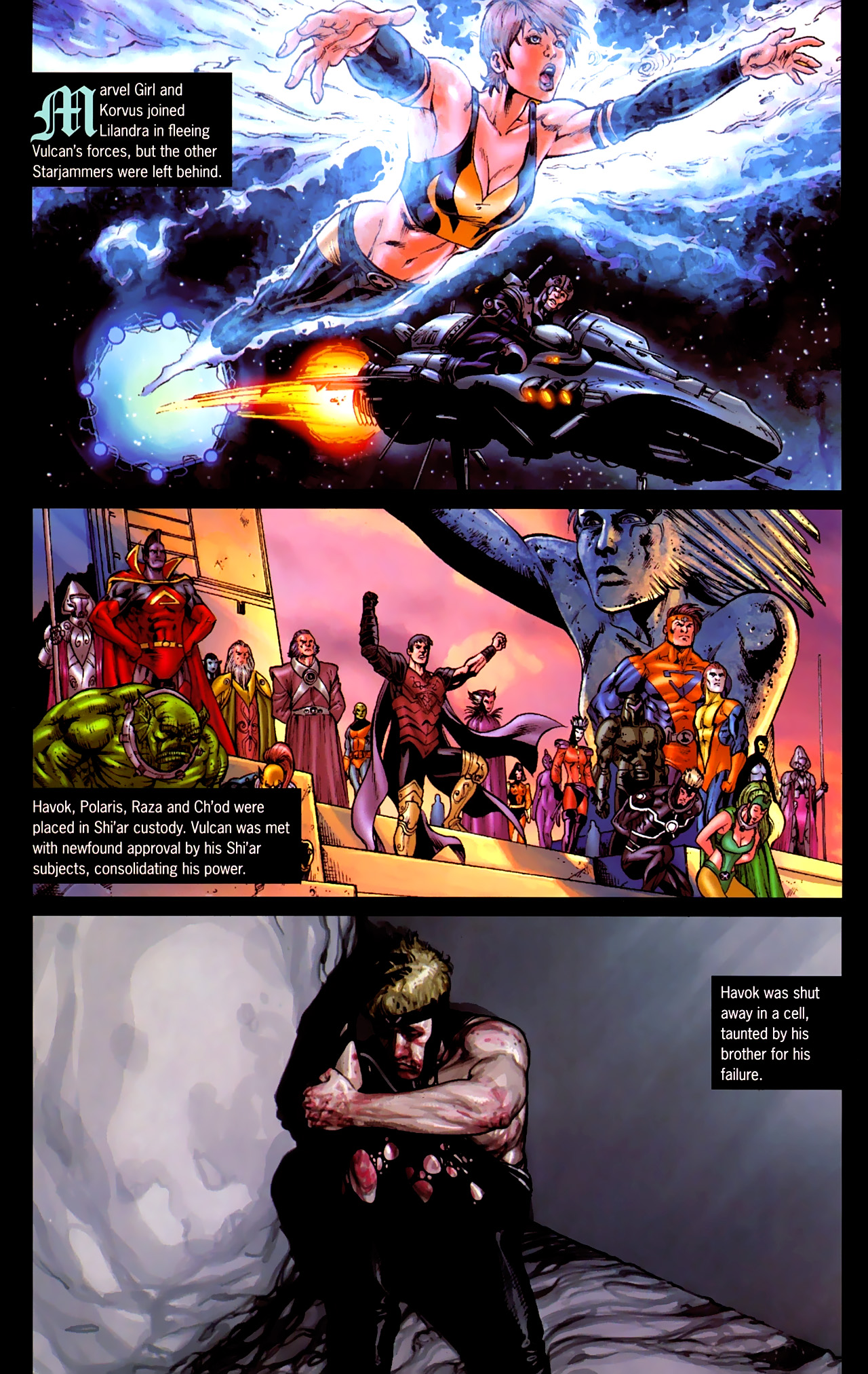 Read online War of Kings Saga comic -  Issue # Full - 24
