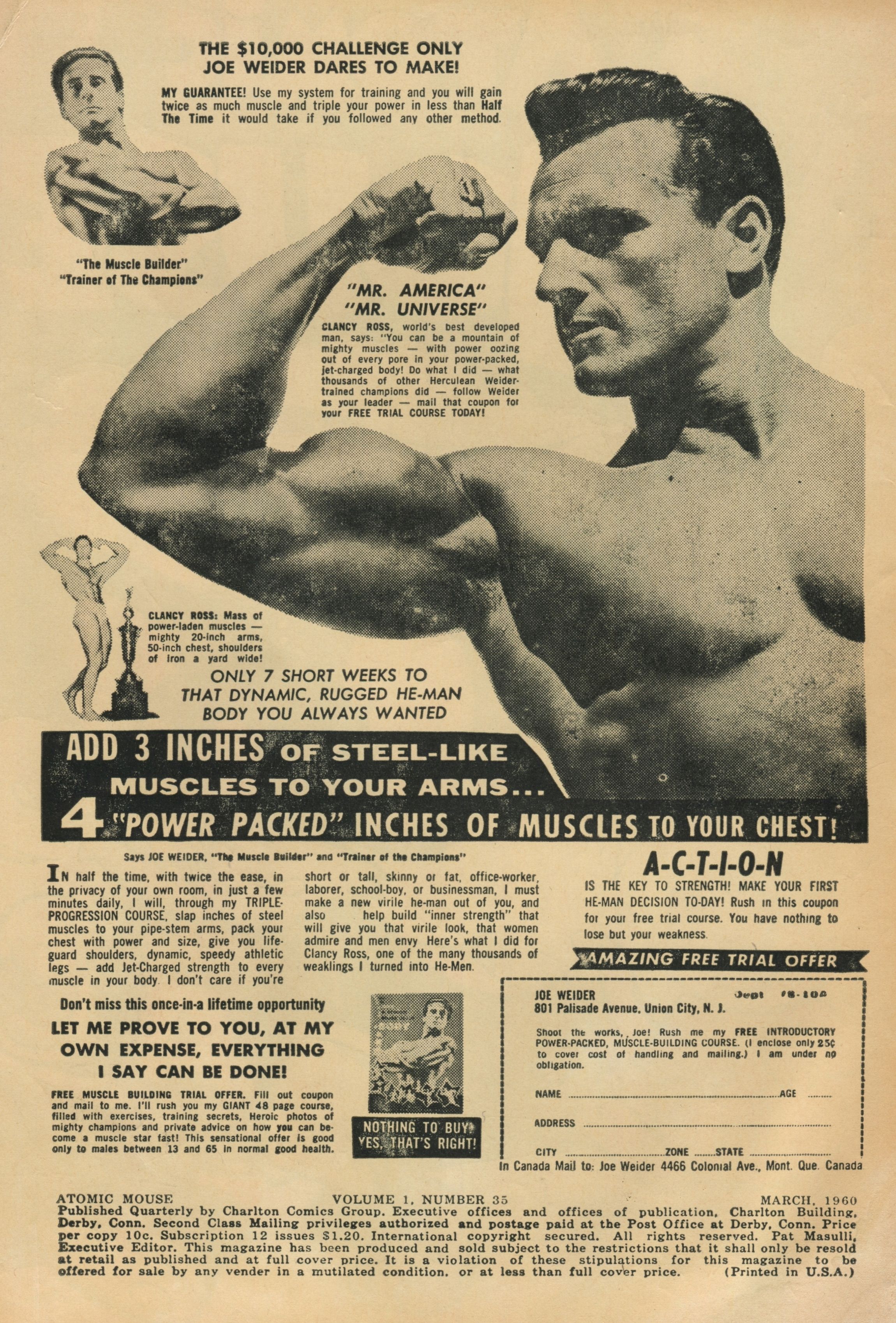 Read online Atomic Mouse comic -  Issue #35 - 2