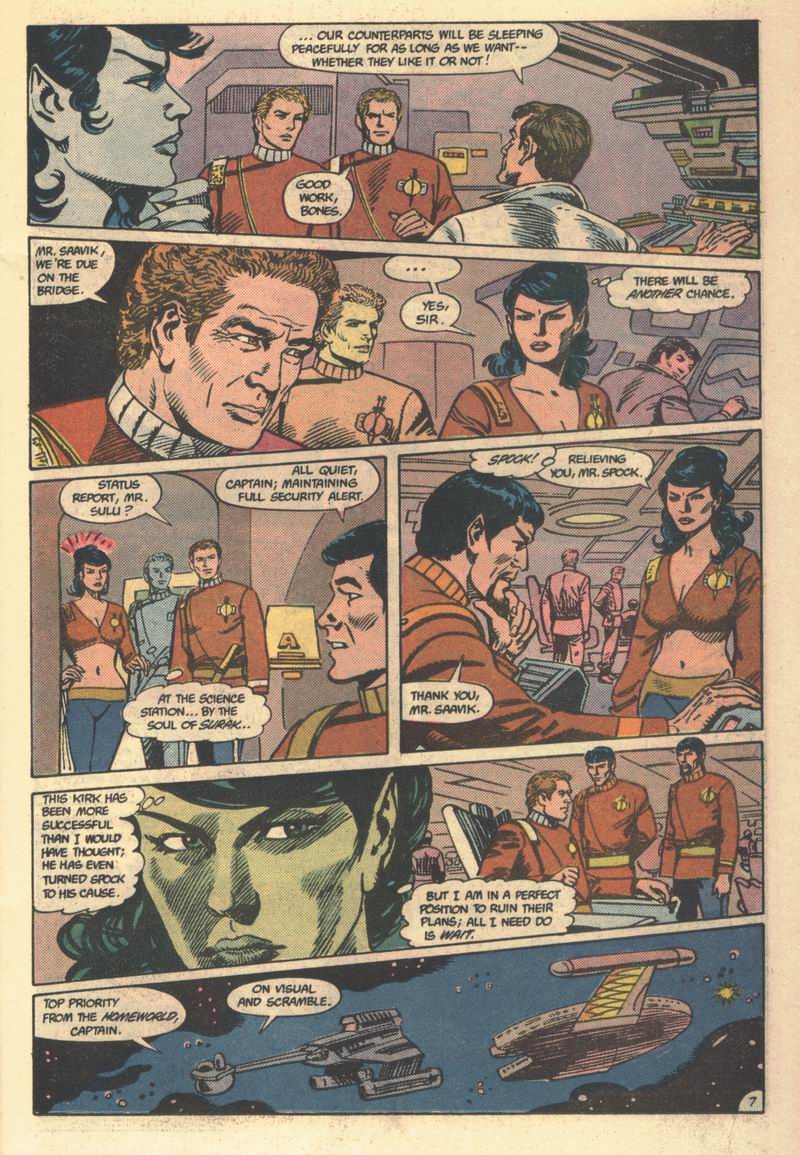 Read online Star Trek (1984) comic -  Issue #15 - 8