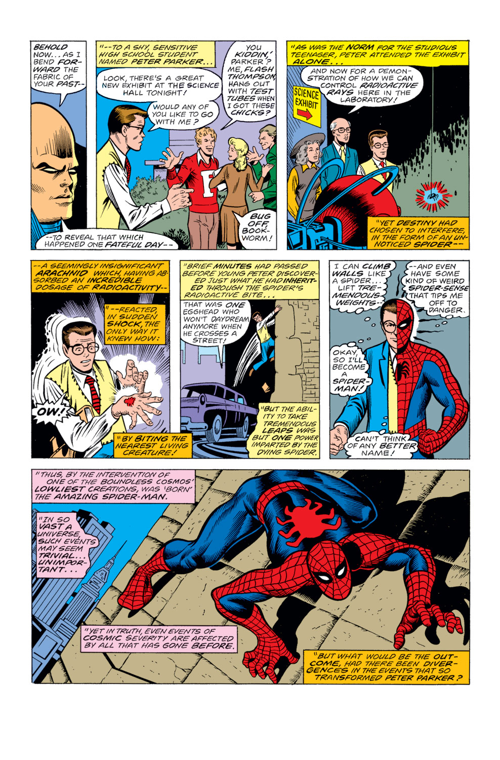 What If? (1977) issue 7 - Someone else besides Spider-Man had been bitten by a radioactive spider - Page 4