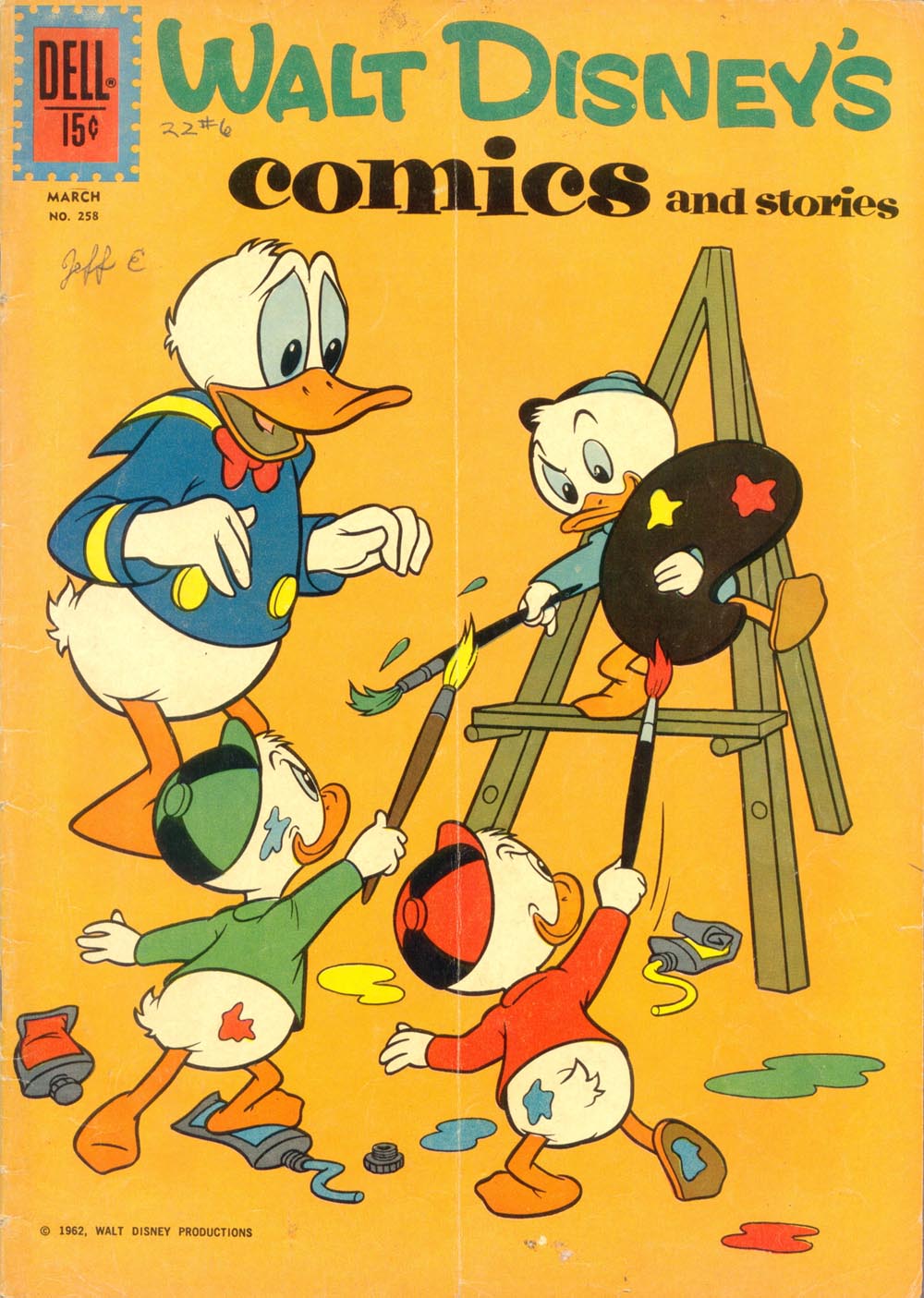 Read online Walt Disney's Comics and Stories comic -  Issue #258 - 1