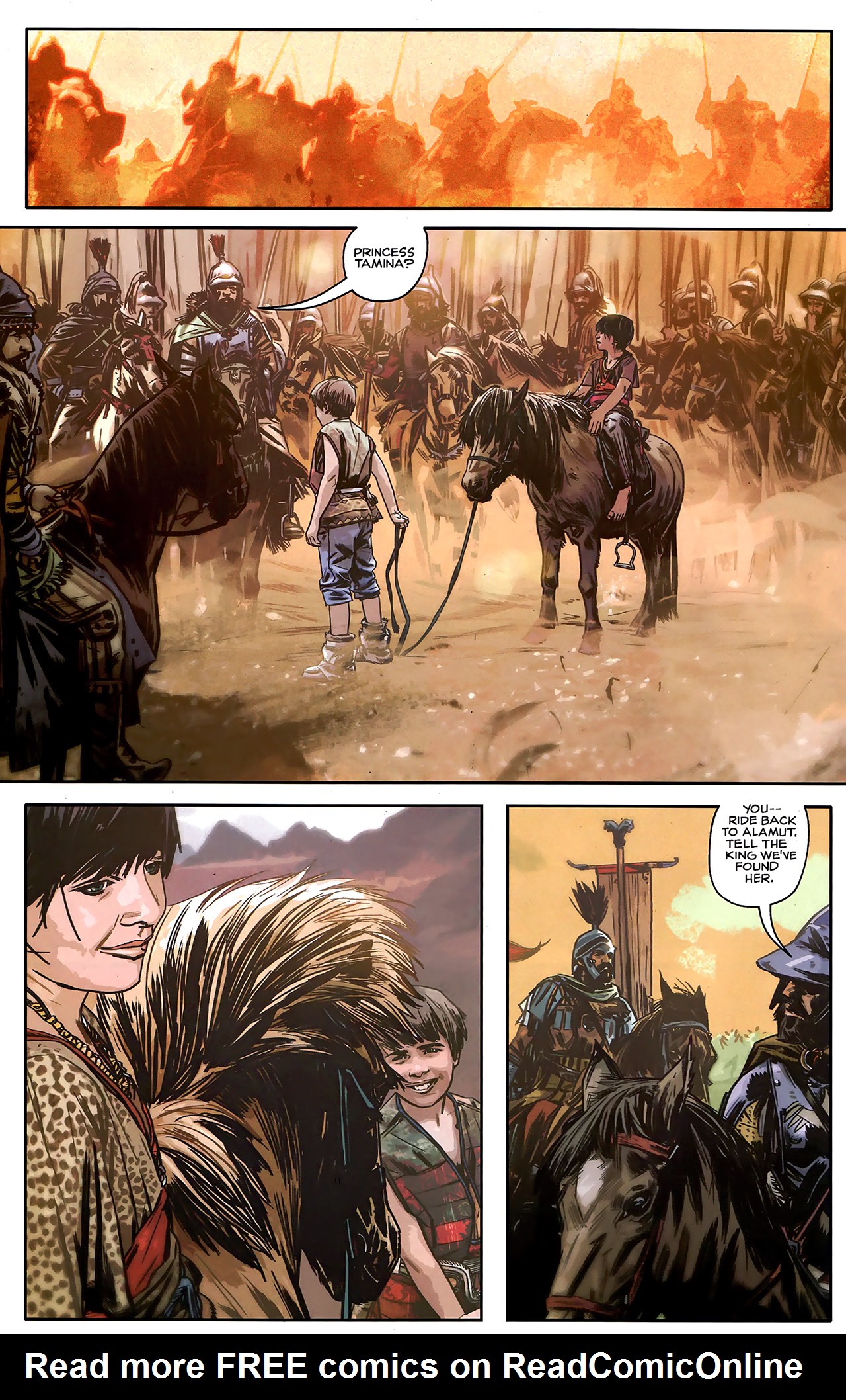 Read online Prince of Persia: Before the Sandstorm comic -  Issue #3 - 28