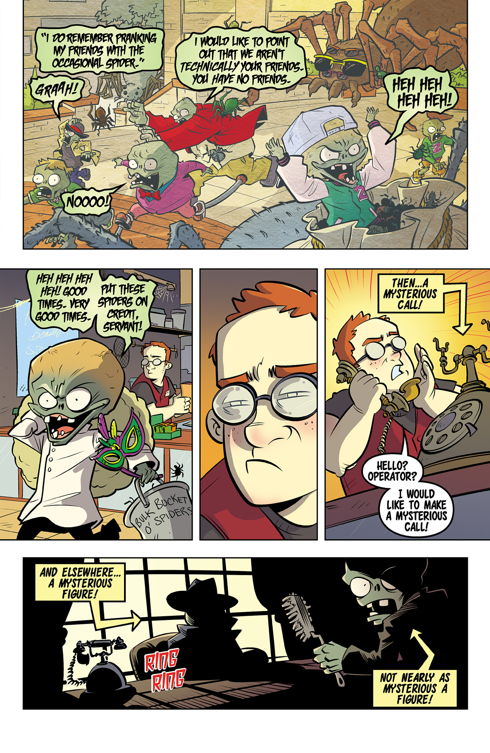 Read online Plants vs. Zombies: Bully For You comic -  Issue #1 - 5