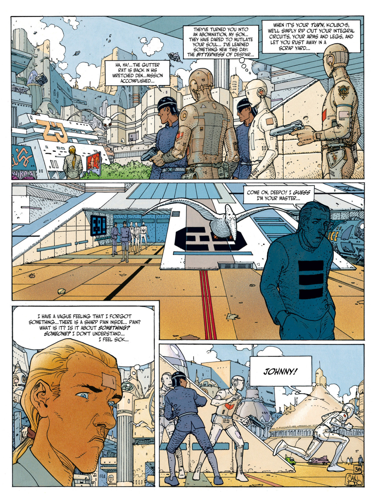 Read online Before the Incal comic -  Issue #5 - 41