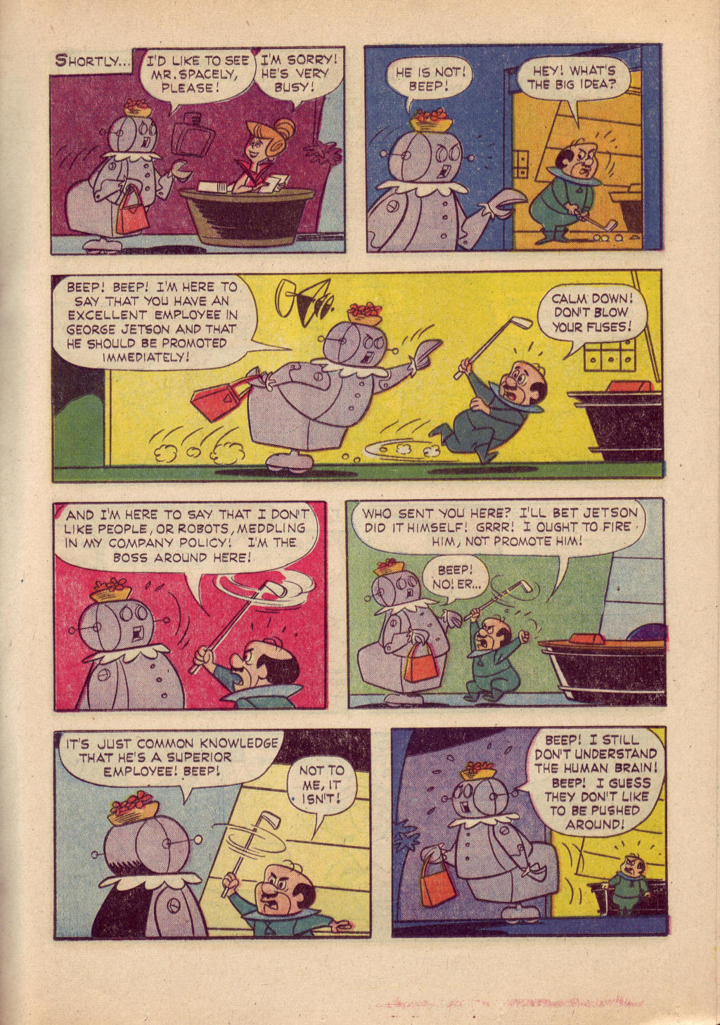 Read online The Jetsons (1963) comic -  Issue #7 - 17