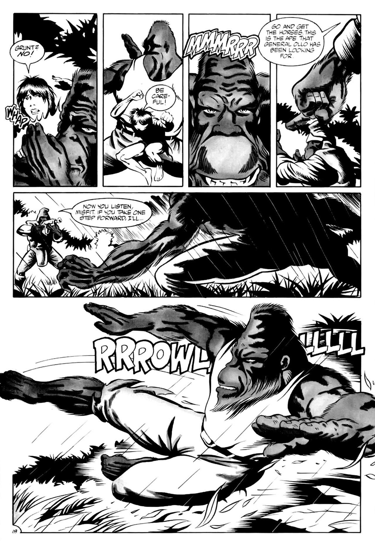 Read online Planet of the Apes (1990) comic -  Issue #3 - 20