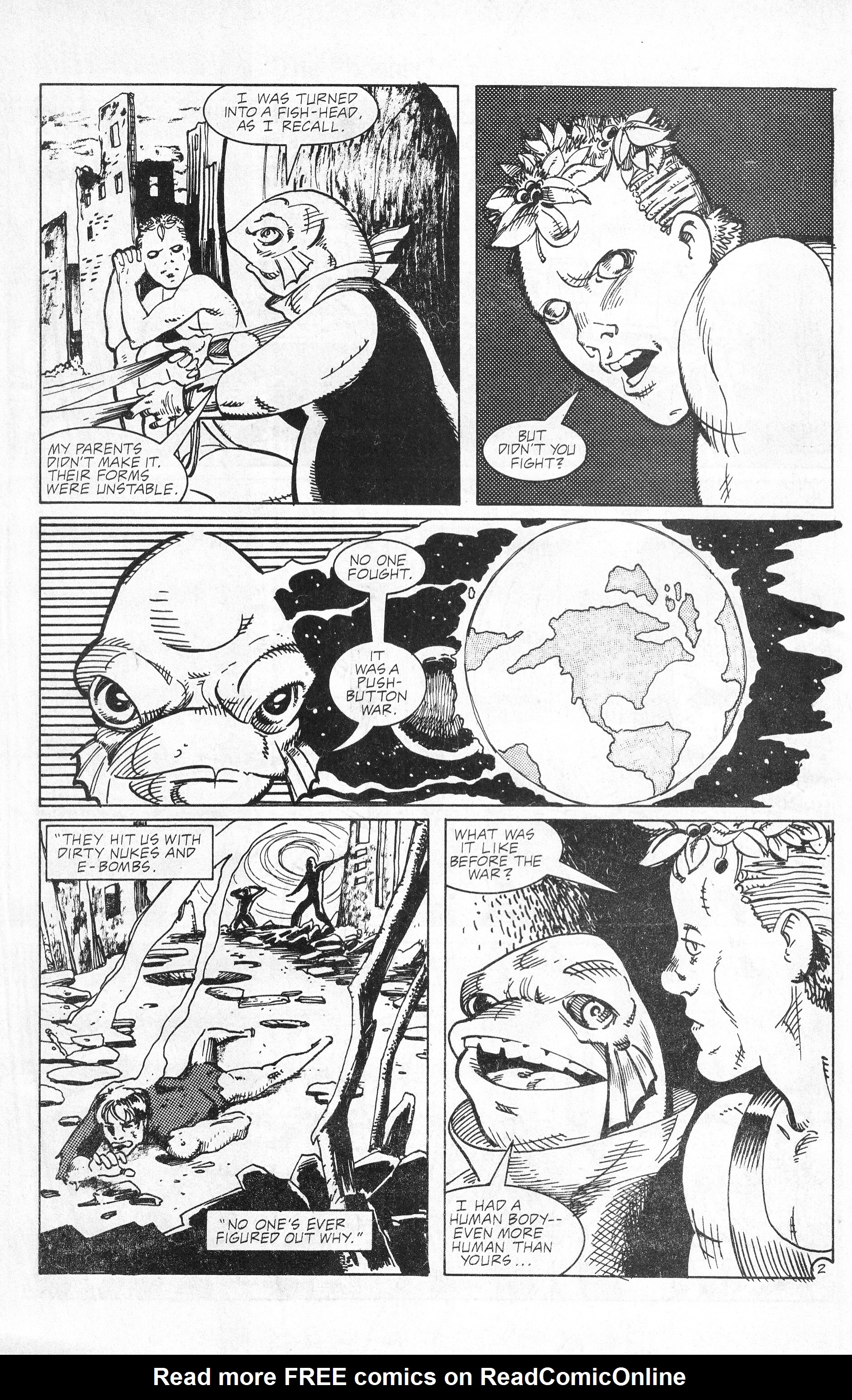 Read online Ex-Mutants: The Shattered Earth Chronicles comic -  Issue #1 - 4