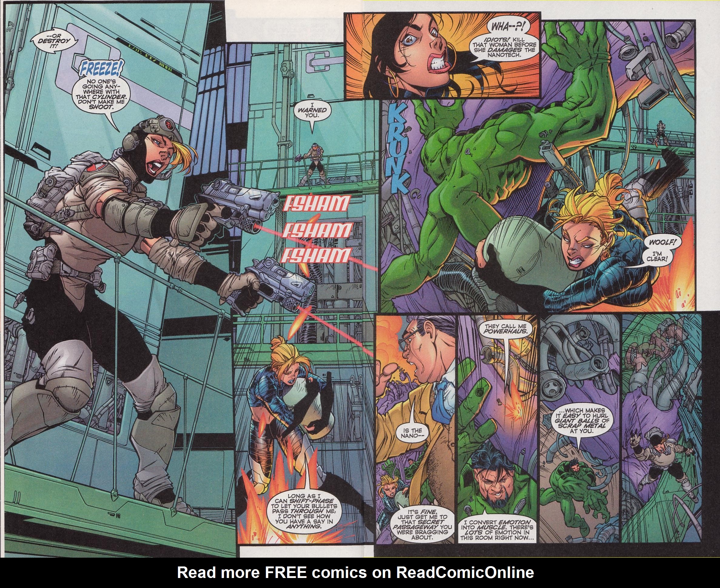 Read online DV8 vs. Black Ops comic -  Issue #1 - 15
