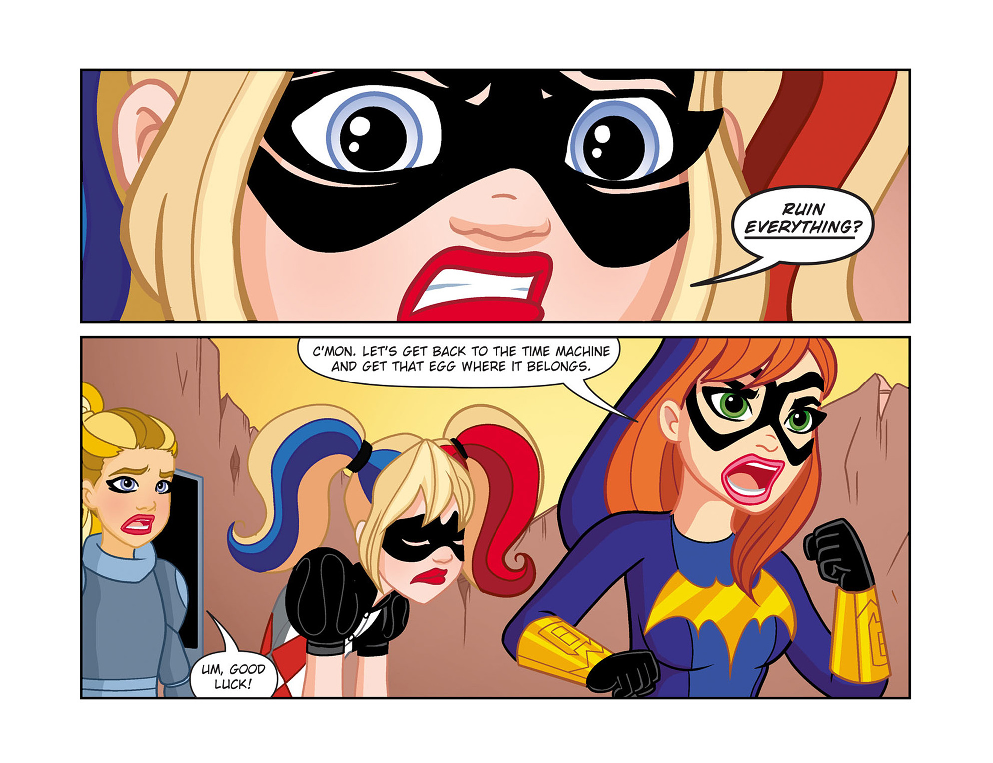 Read online DC Super Hero Girls: Past Times at Super Hero High comic -  Issue #7 - 21