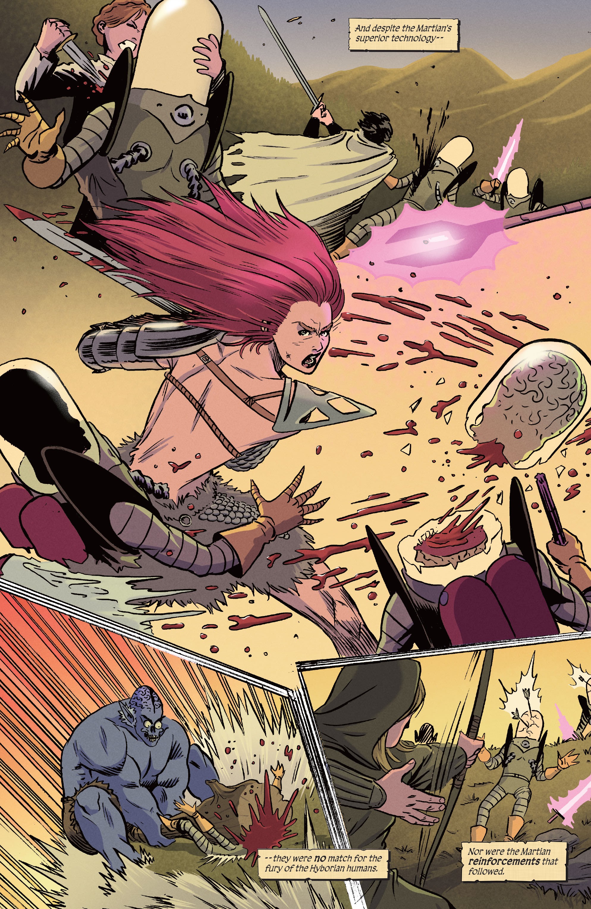 Read online Mars Attacks Red Sonja comic -  Issue #4 - 19