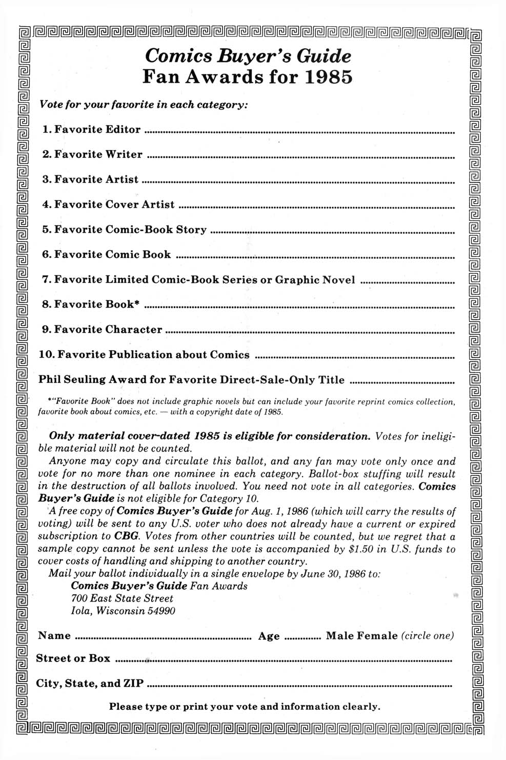 Read online Cerebus comic -  Issue #86 - 22