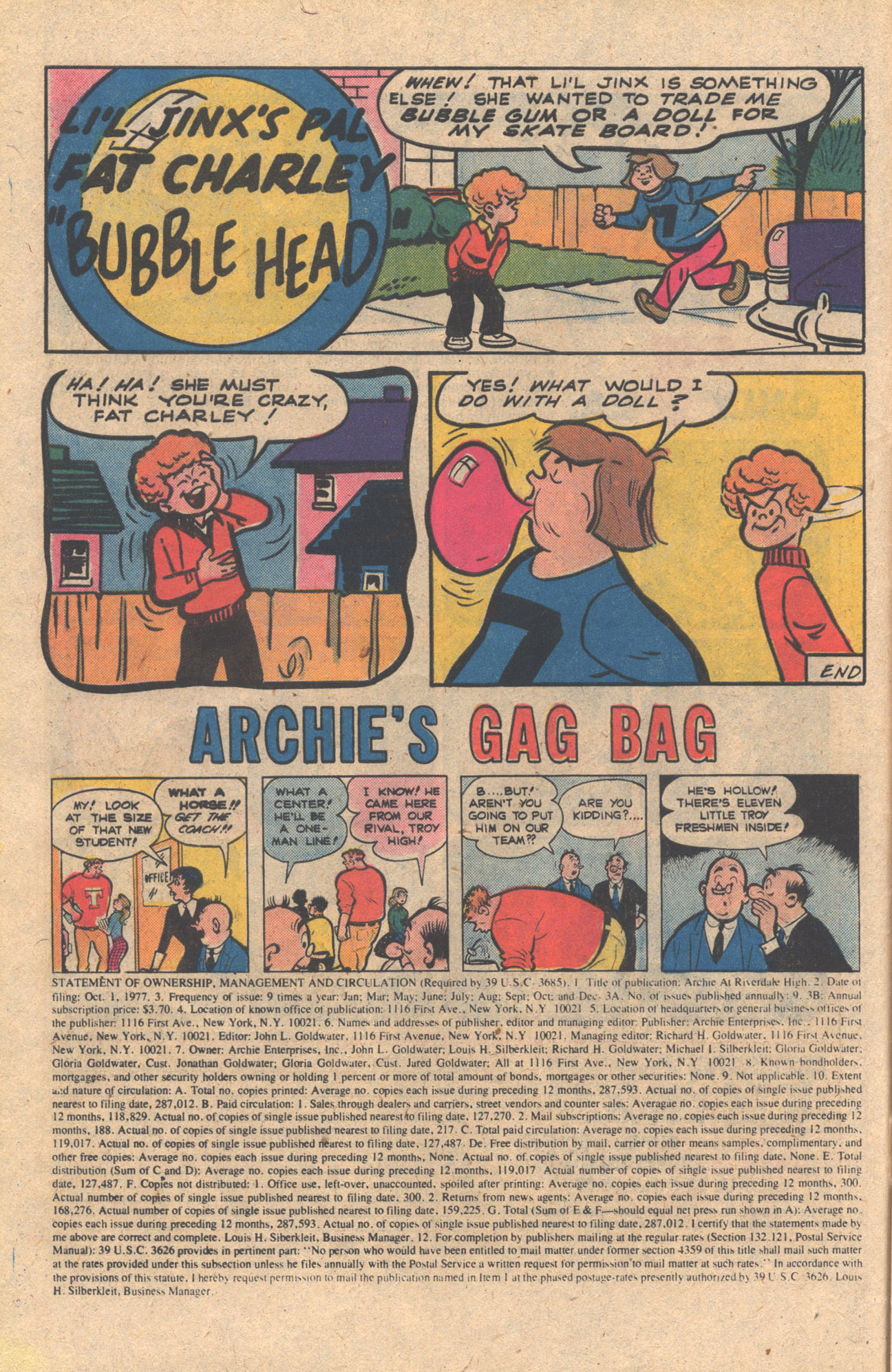 Read online Archie at Riverdale High (1972) comic -  Issue #53 - 10