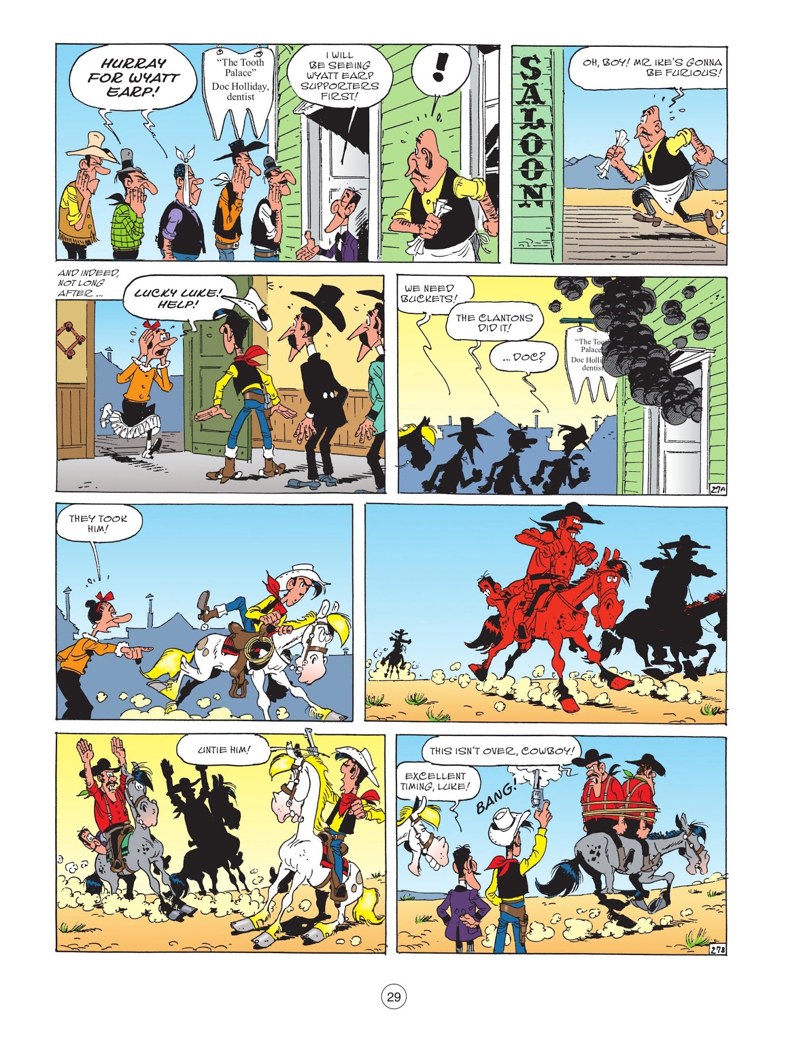 Read online A Lucky Luke Adventure comic -  Issue #70 - 31