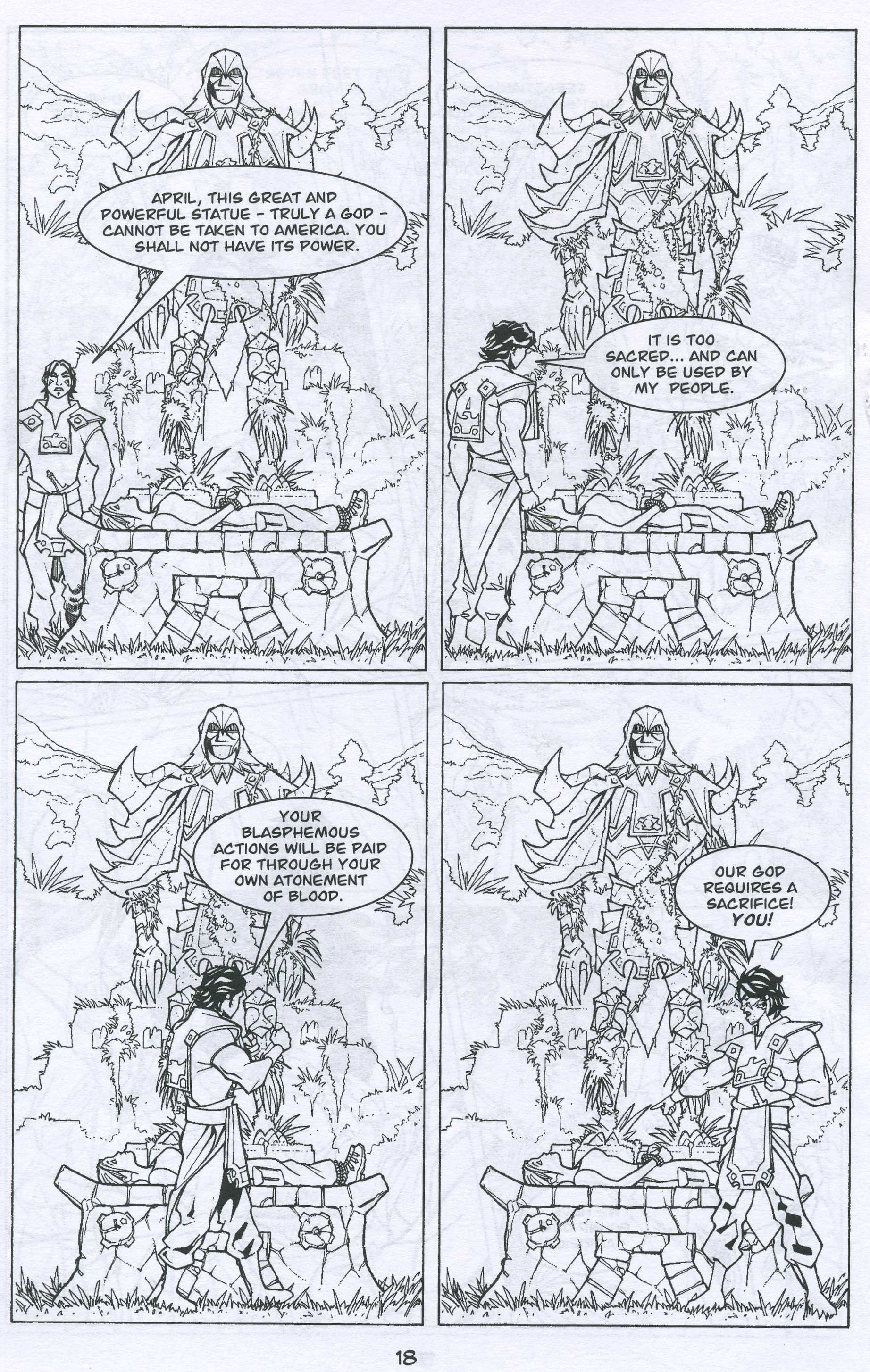 Read online TMNT Movie Prequel comic -  Issue #4 - 19