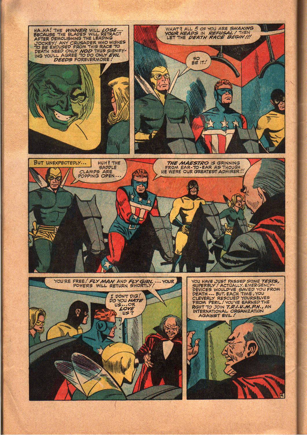 Read online The Mighty Crusaders (1965) comic -  Issue #6 - 24