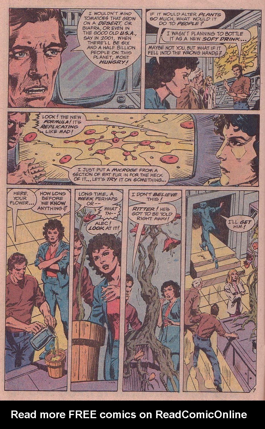 Read online Swamp Thing (1982) comic -  Issue # _Annual 1 - 10