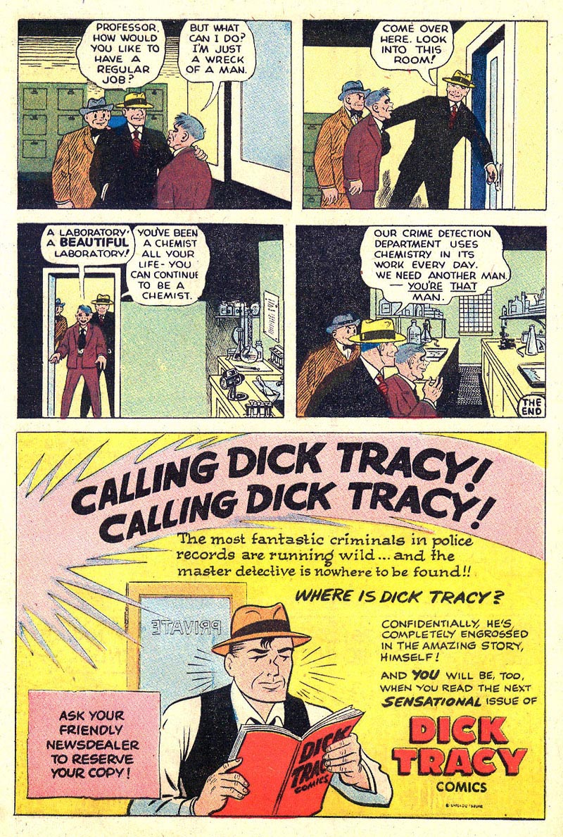 Read online Dick Tracy comic -  Issue #140 - 22
