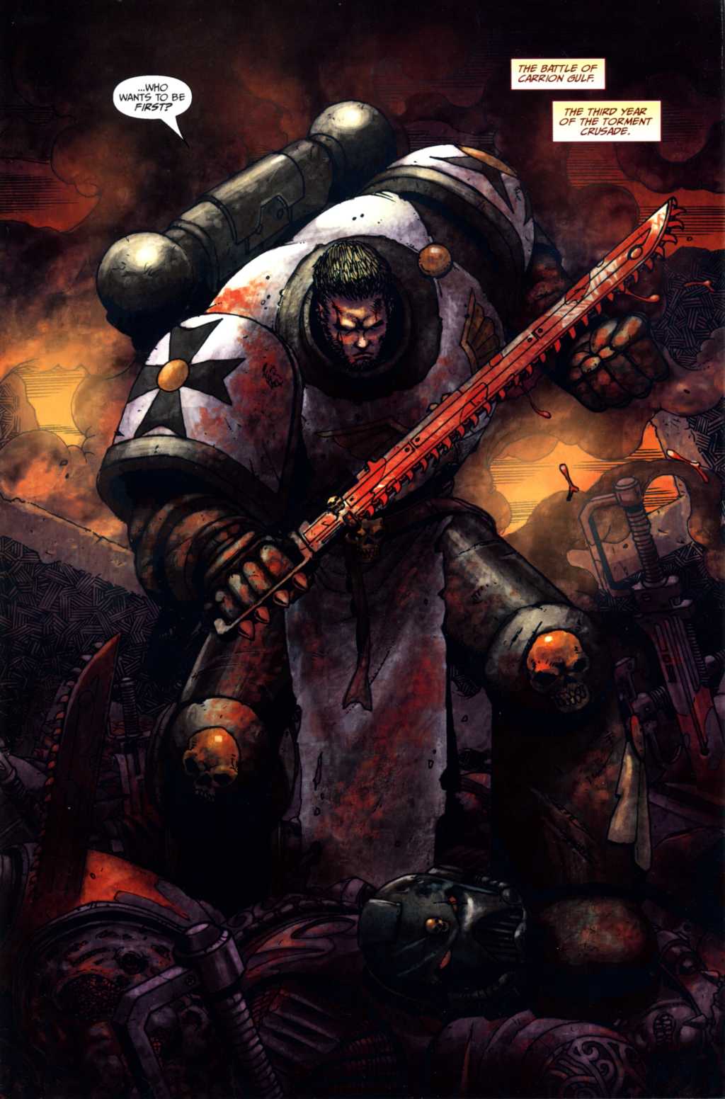 Read online Warhammer 40,000: Damnation Crusade comic -  Issue #1 - 4